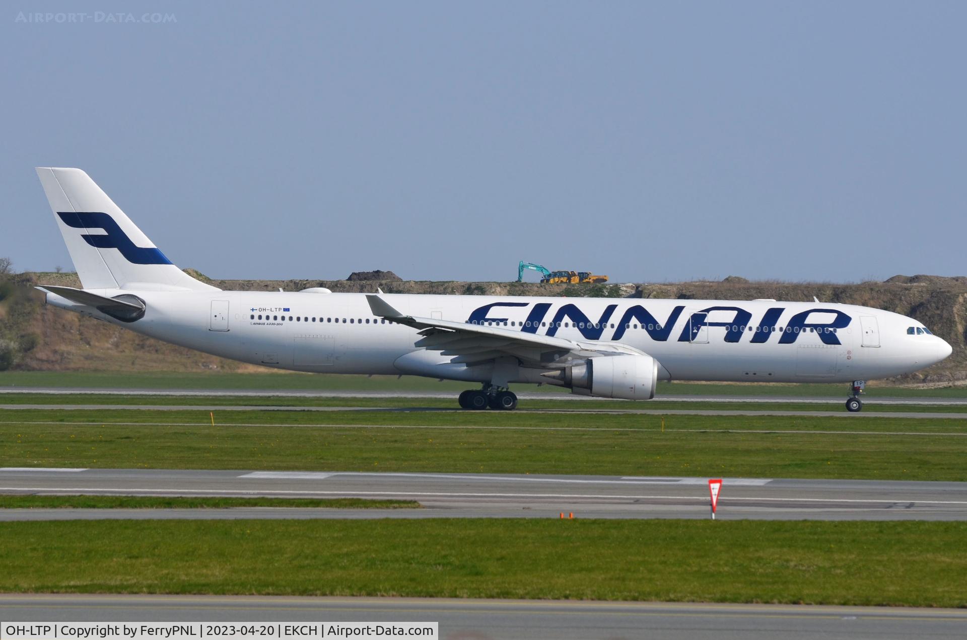 OH-LTP, 2009 Airbus A330-302X C/N 1023, Finnair A333 departing for Helsinki after arriving from Doha.