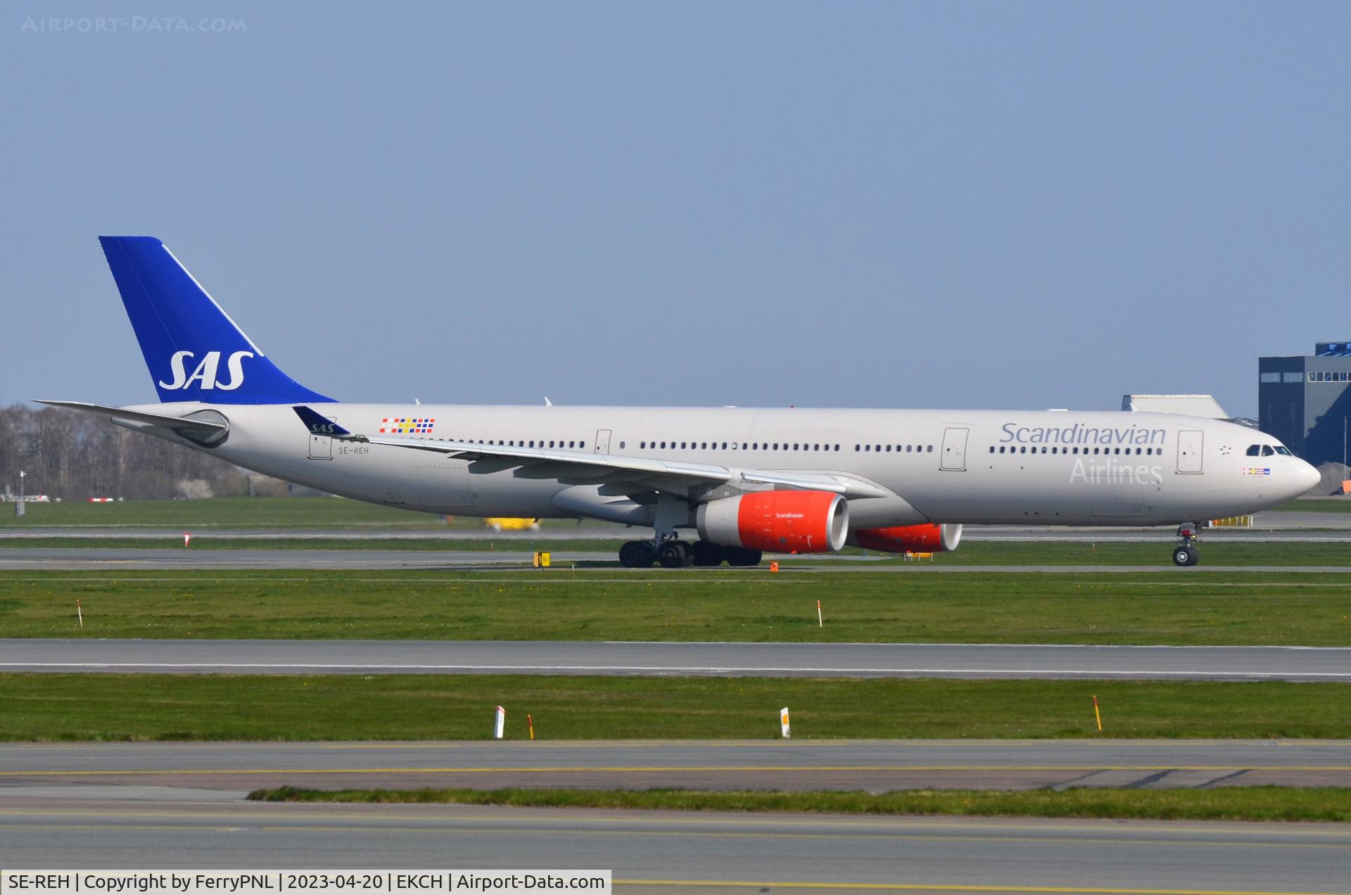 SE-REH, 2019 Airbus A330-343E C/N 1928, SAS A333 departing CPH