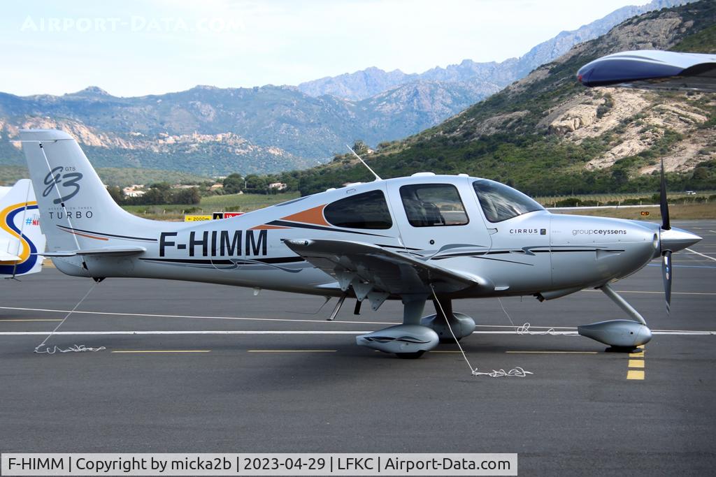 F-HIMM, 2007 Cirrus SR22 C/N 2564, Parked