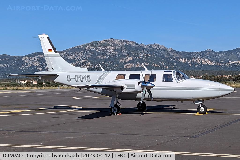 D-IMMO, 1983 Piper PA-60-700P C/N 60-8423002, Parked