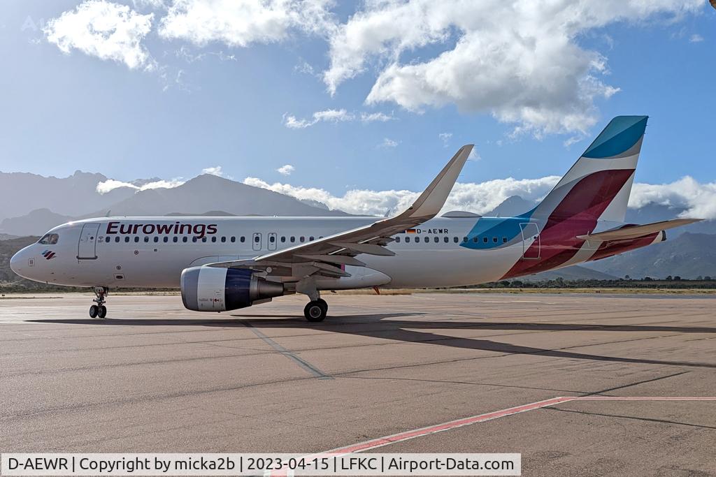 D-AEWR, 2016 Airbus A320-214 C/N 7412, Taxiing