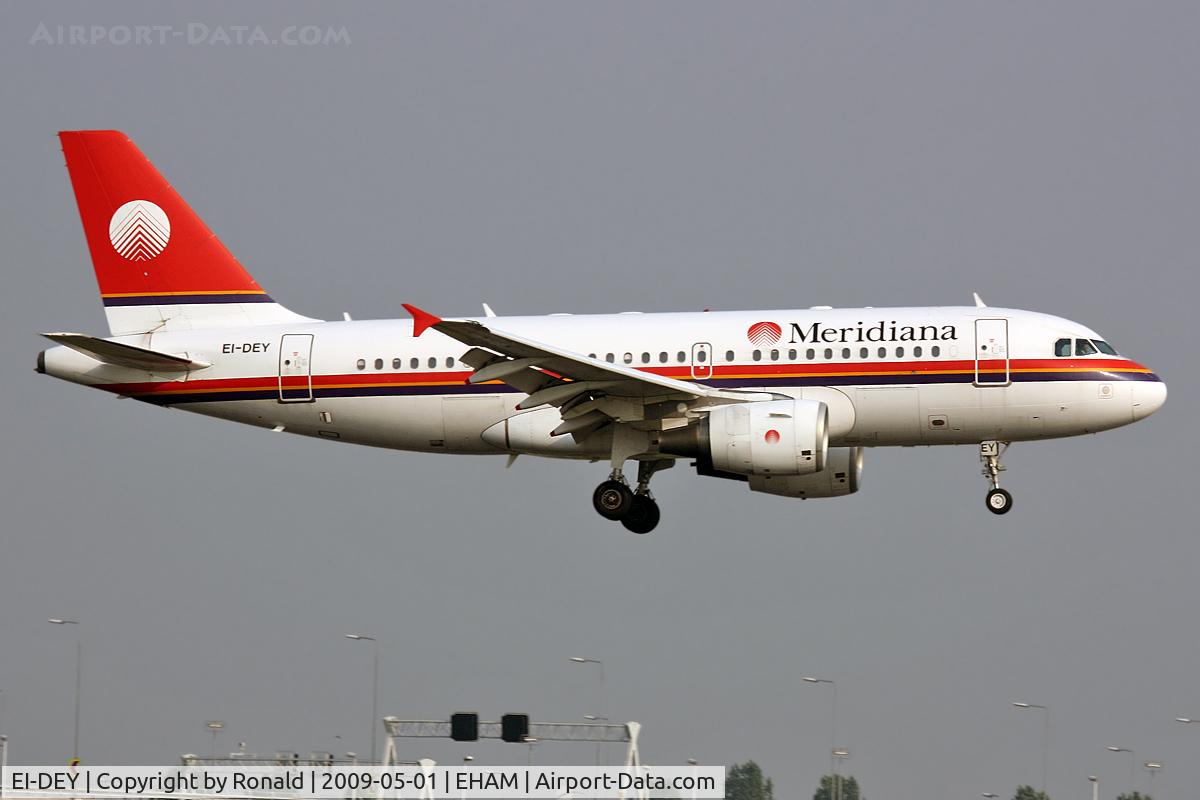 EI-DEY, 1999 Airbus A319-112 C/N 1102, at spl