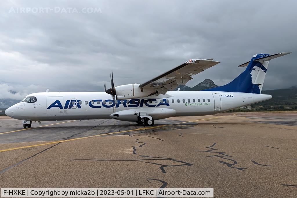 F-HXKE, 2023 ATR 72-600 C/N 1650, Taxiing
