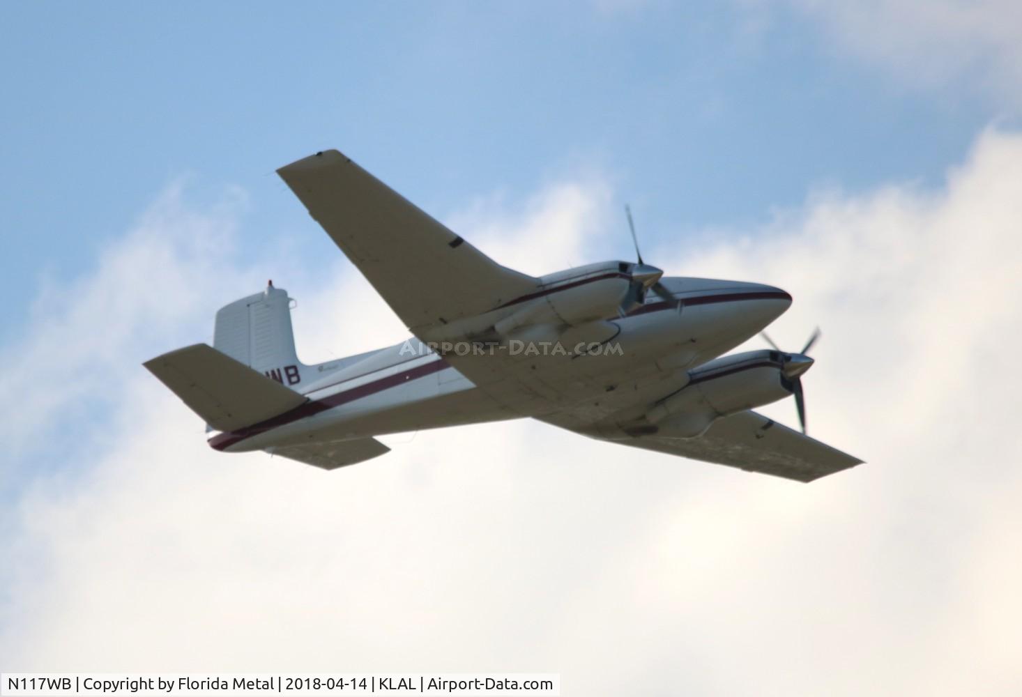 N117WB, 1960 Beech D50C Twin Bonanza C/N DH-275, Beech 50 zx
