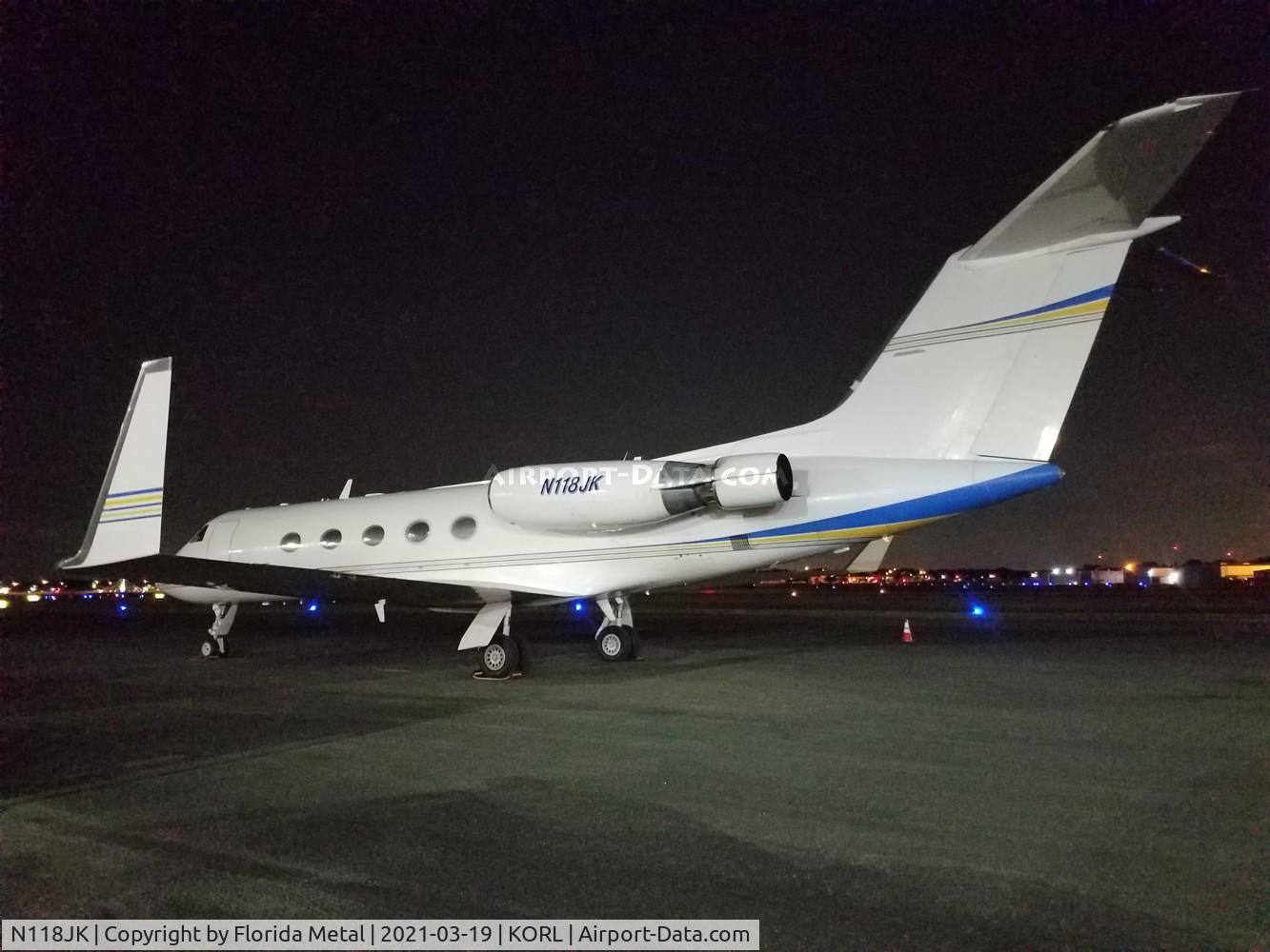 N118JK, 1984 Gulfstream Aerospace G-1159A Gulfstream III C/N 445, Gulfstream III zx