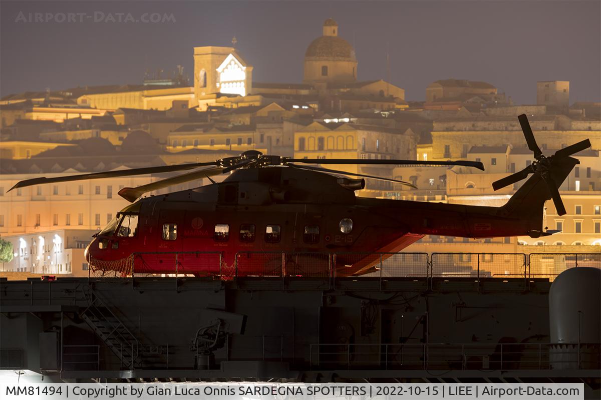 MM81494, AgustaWestland EH-101 Mk410 C/N 410003, Cagliari City