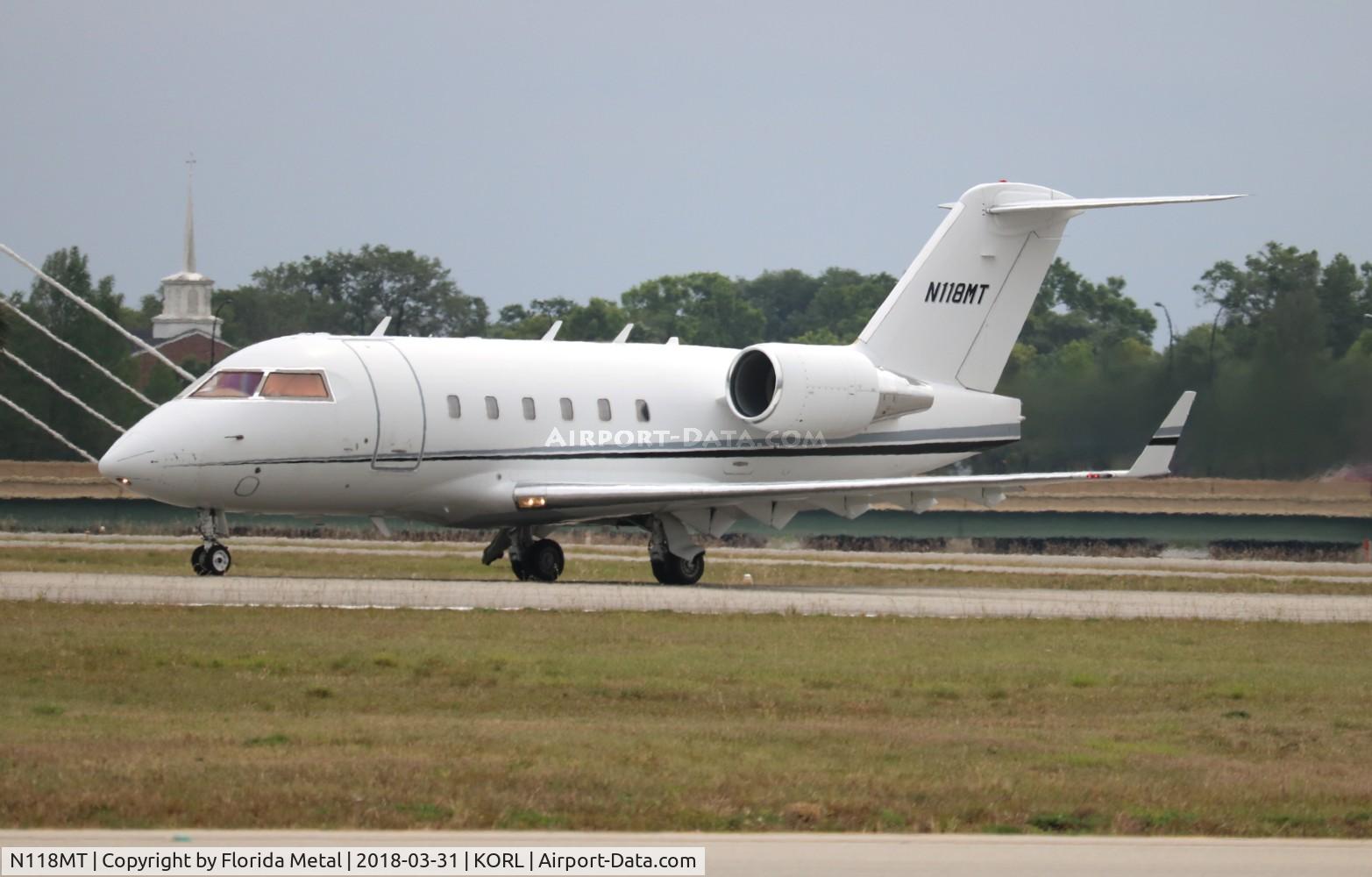 N118MT, 1990 Canadair Challenger 601-3A (CL-600-2B16) C/N 5077, Challenger 601 zx