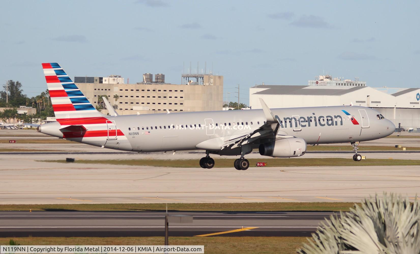 N119NN, 2014 Airbus A321-231 C/N 6222, AAL A321 zx