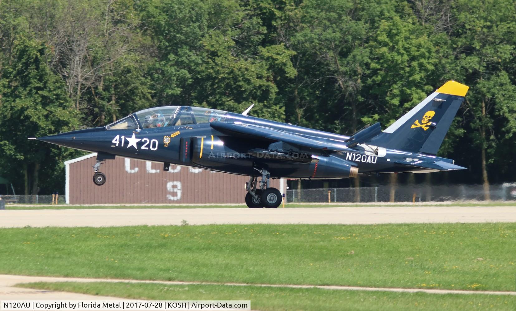N120AU, 1981 Dassault-Dornier Alpha Jet A C/N 0120, Alpha Jet zx