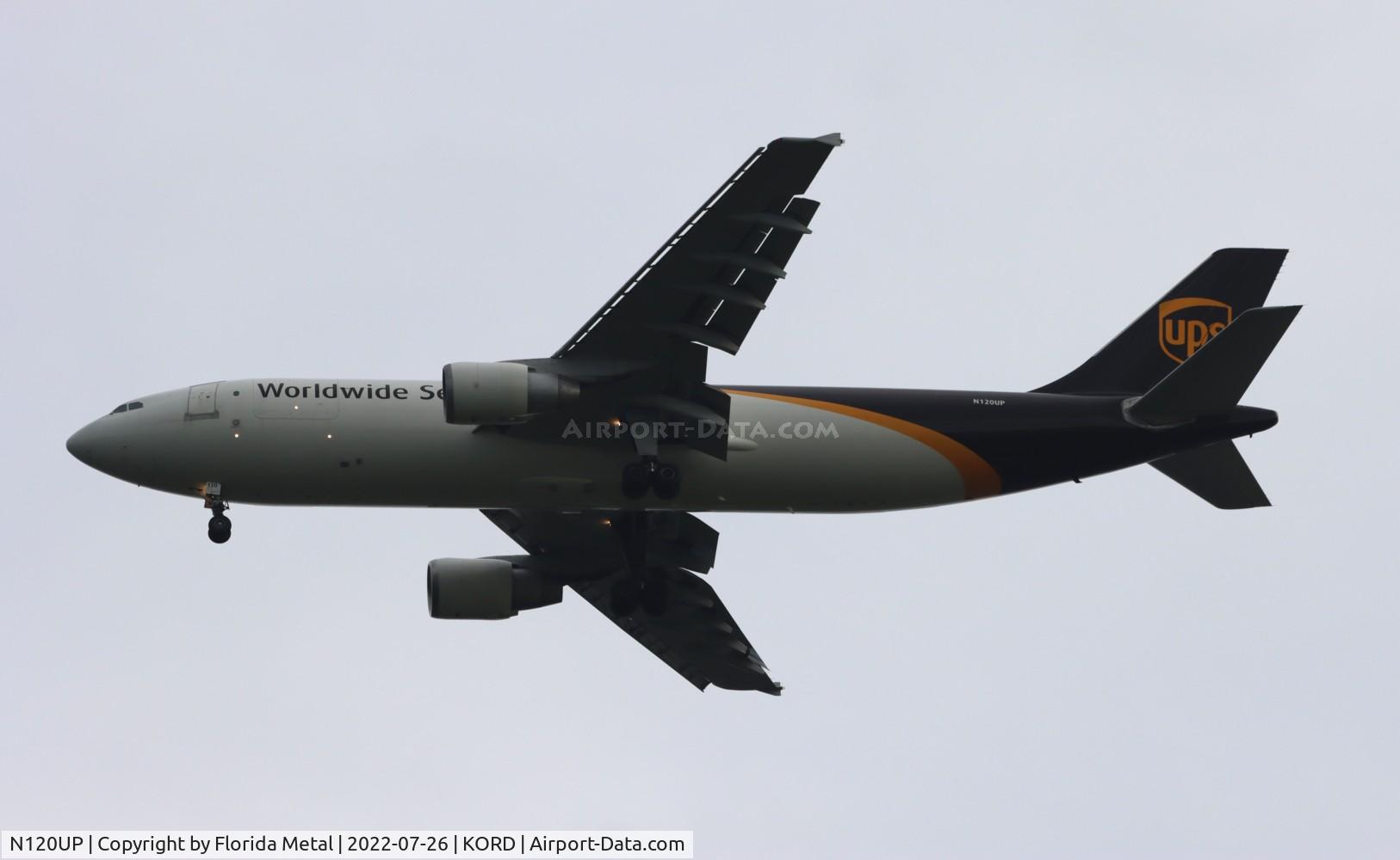 N120UP, 2000 Airbus A300F4-622R C/N 0805, UPS A300 zx