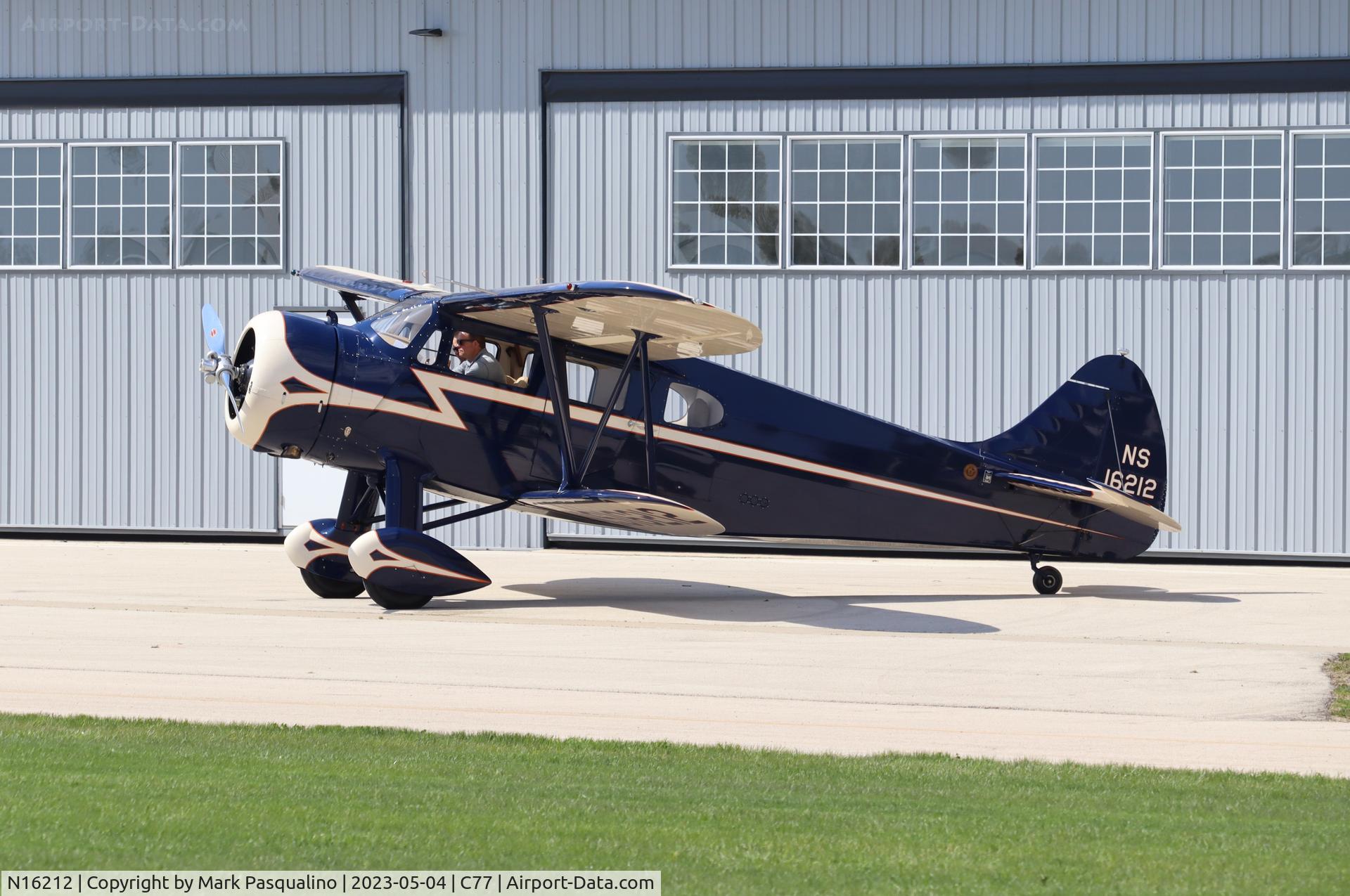N16212, 1936 Waco YQC-6 C/N 4402, Waco YQC-6