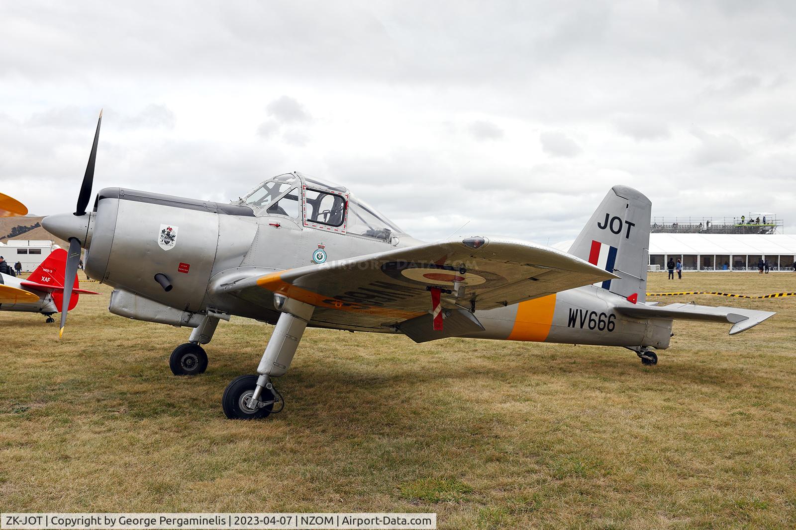 ZK-JOT, 1954 Percival P-56 Provost T.1 C/N PAC/56/183, Classic Fighters Airshow 2023.