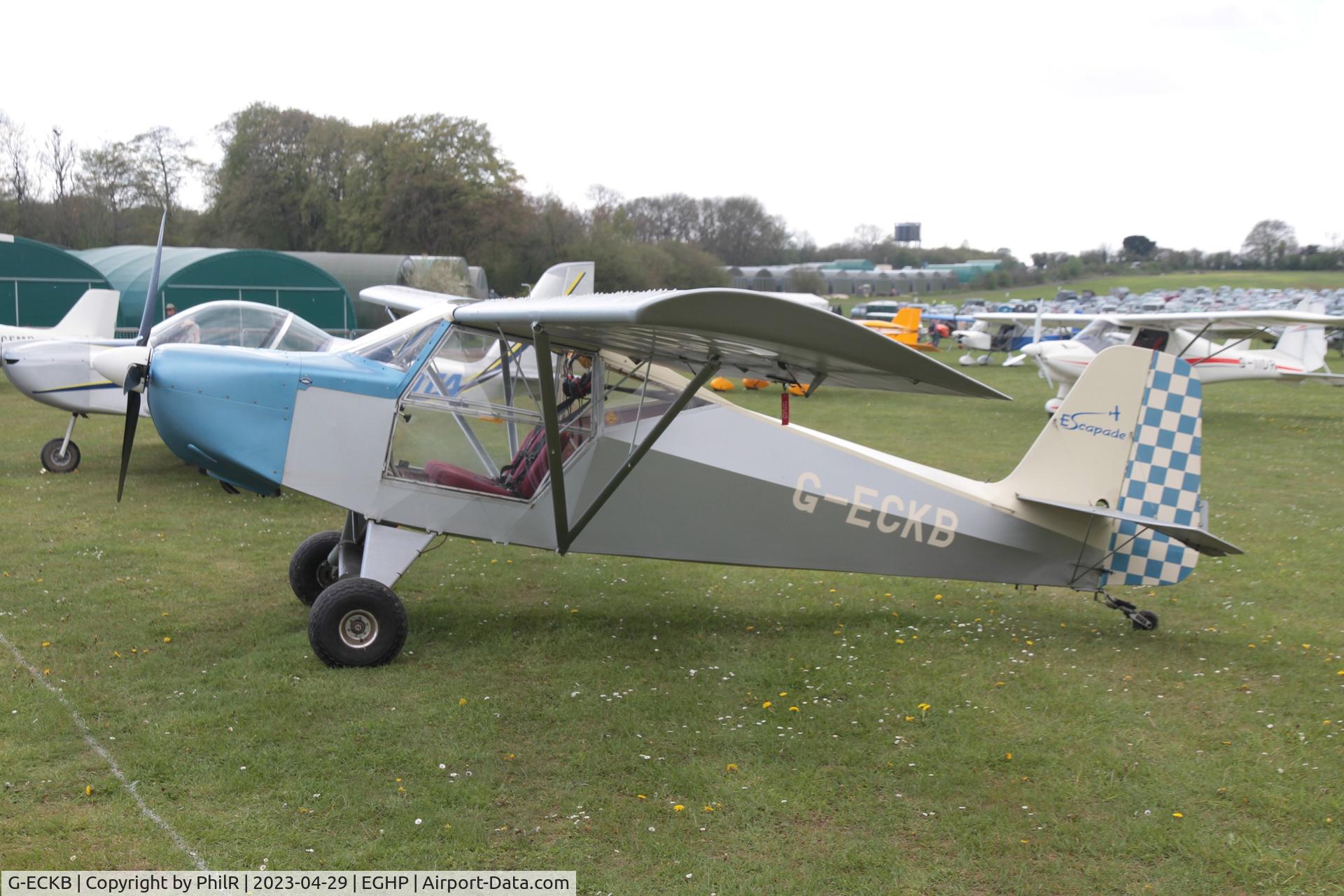 G-ECKB, 2007 Escapade 912(2) C/N BMAA/HB/533, G-ECKB 2007 Escapade 912(3) Popham