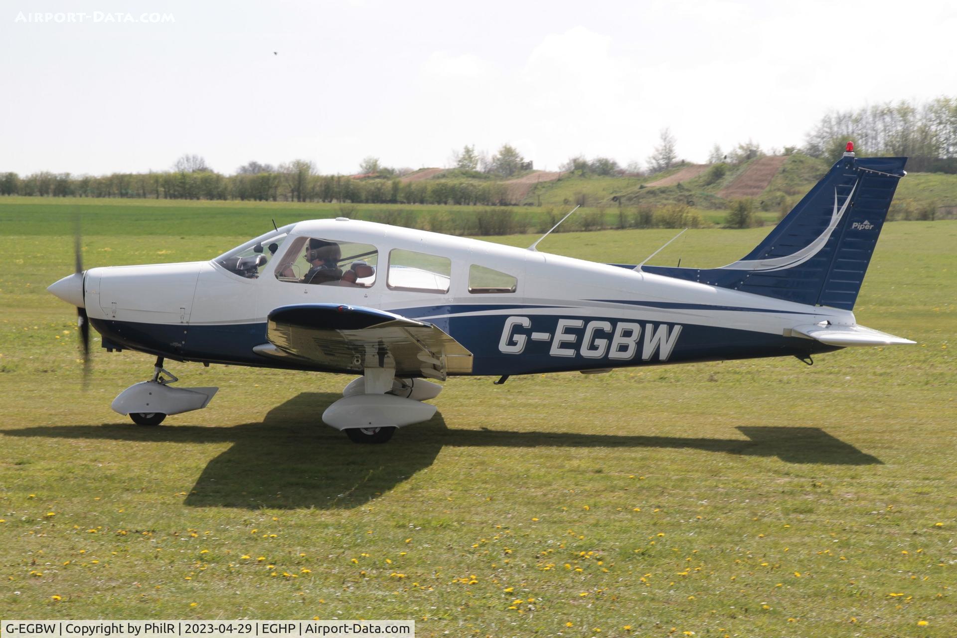 G-EGBW, 1977 Piper PA-28-161 Cherokee Warrior II C/N 28-7716097, G-EGBW 1977 Piper PA-28 Cherokee Warrior ll Popham