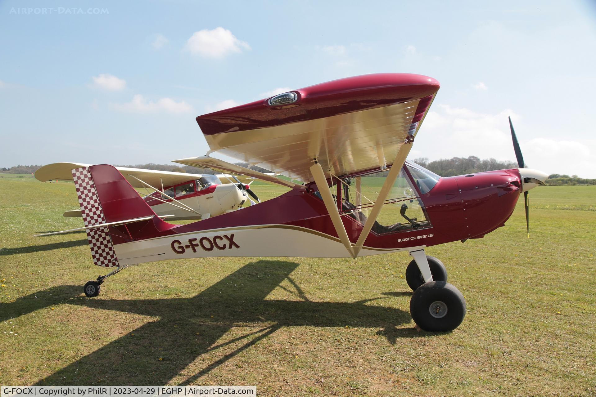 G-FOCX, 2019 Aeropro Eurofox 2K C/N 57319, G-FOCX 2019 Ascent Industries Ltd Eurofox 2K Popham