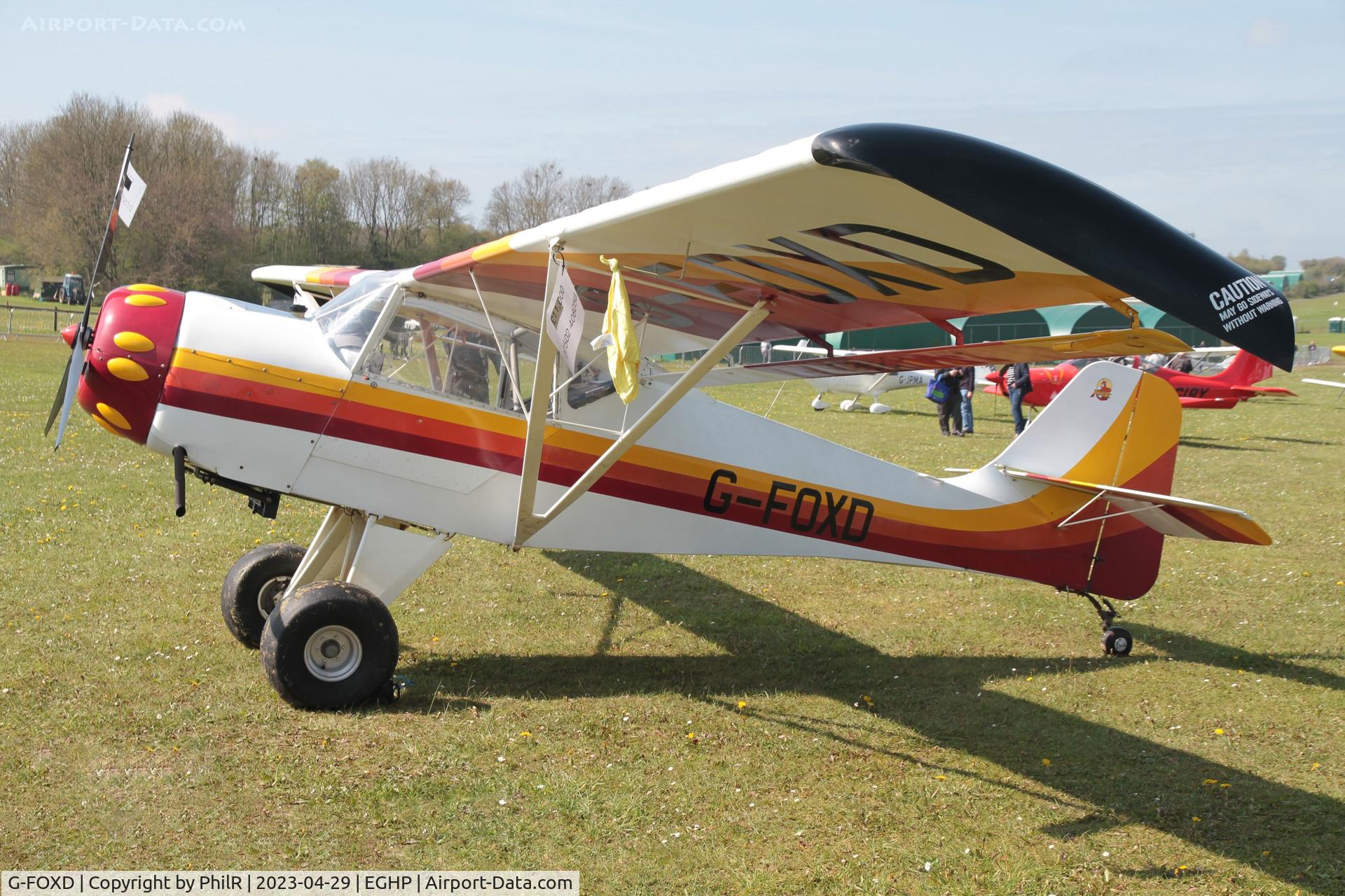 G-FOXD, 1996 Denney Kitfox MK2 C/N PFA 172-11618, G-FOXD 1996 Denney Kitfox  Mk2 Popham