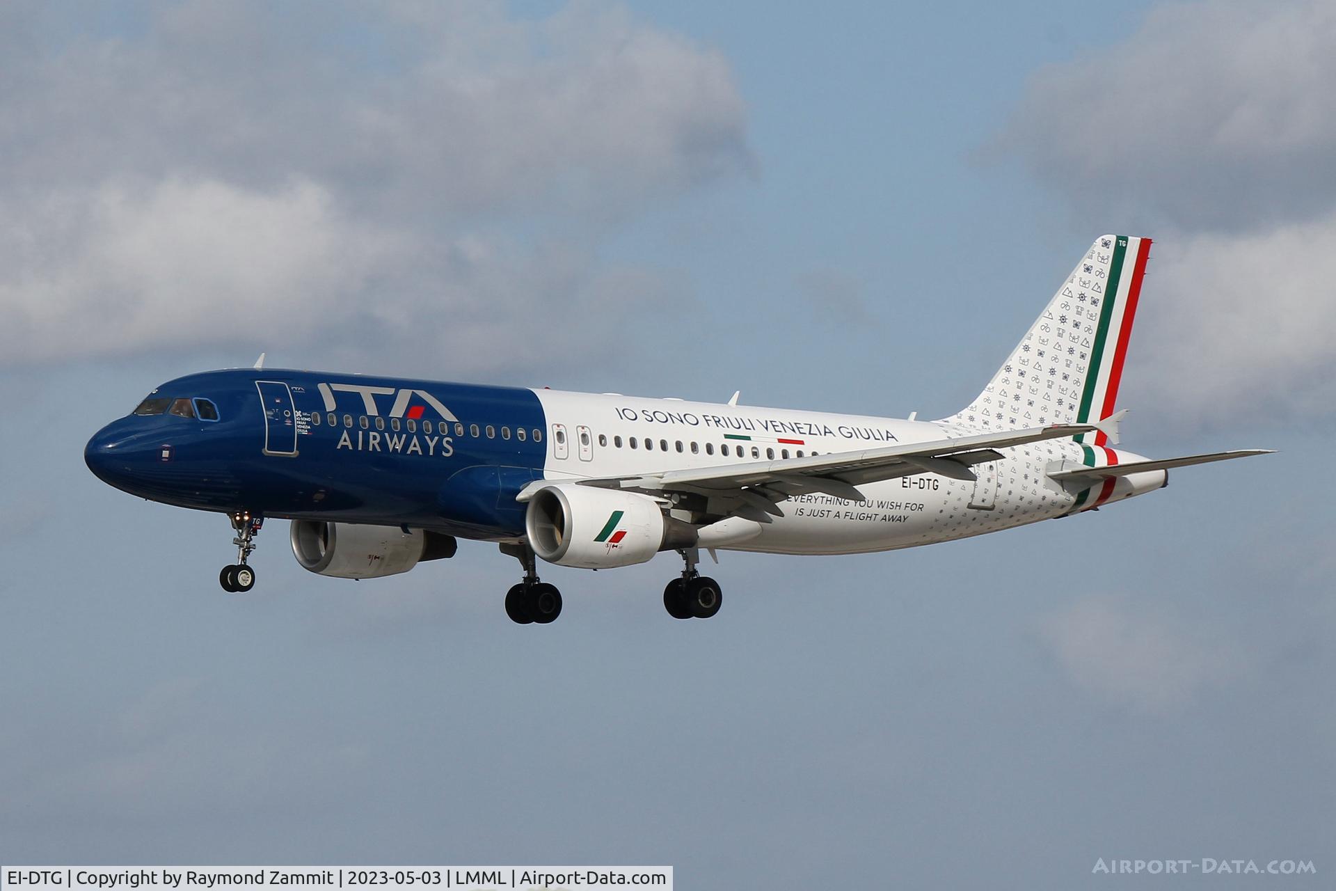 EI-DTG, 2009 Airbus A320-216 C/N 3921, A320 EI-DTG ITA (Friuli Venezia Giulia)