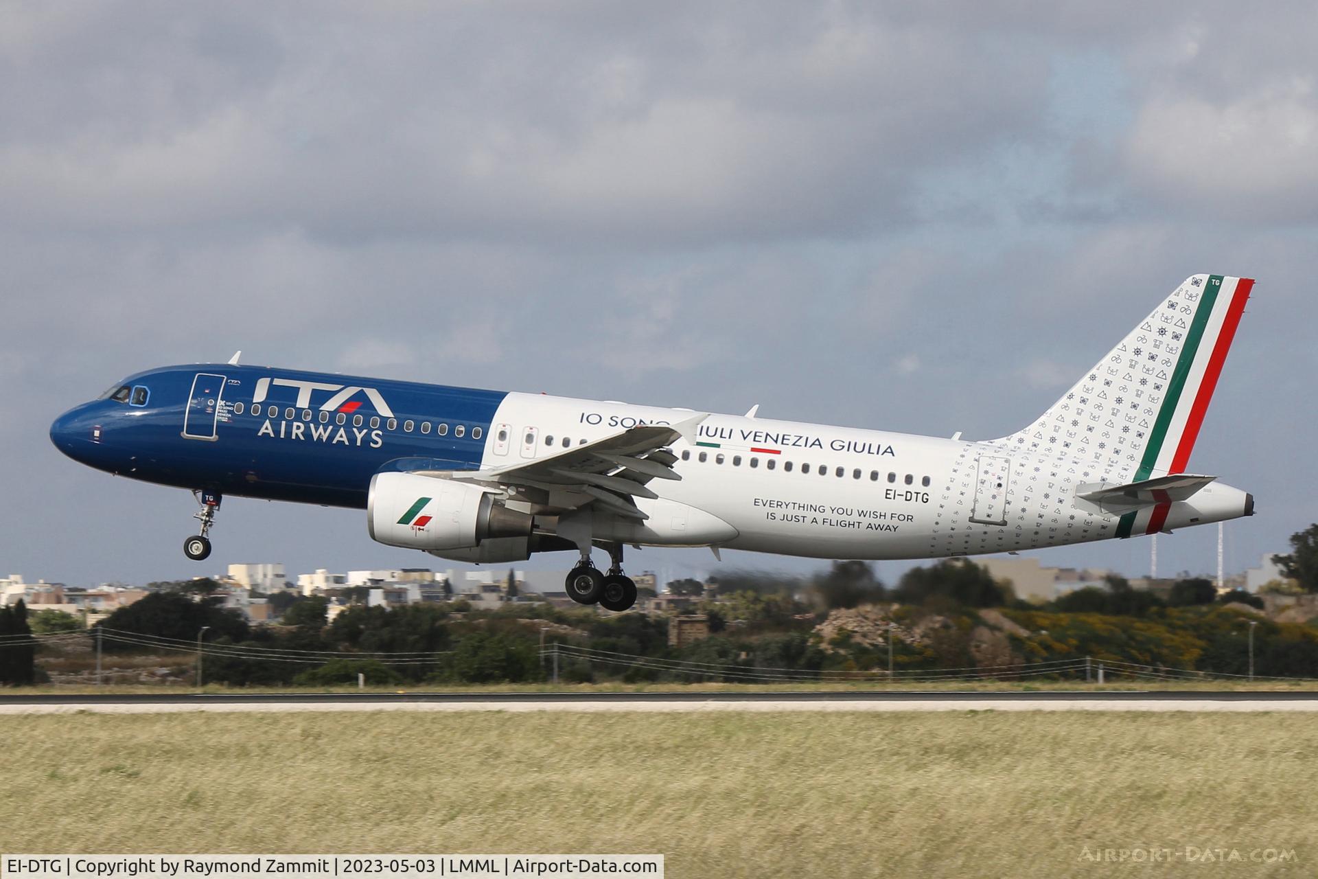 EI-DTG, 2009 Airbus A320-216 C/N 3921, A320 EI-DTG ITA (Friuli Venezia Giulia)