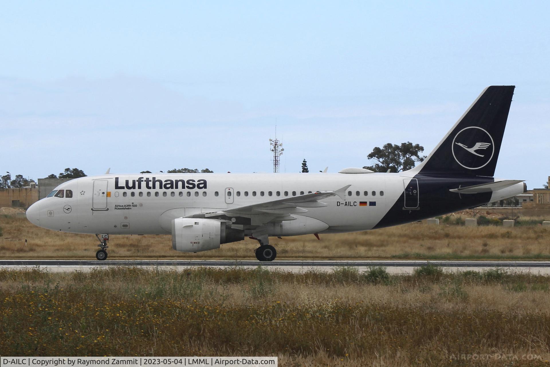 D-AILC, 1996 Airbus A319-114 C/N 616, A319 D-AILC Lufthansa