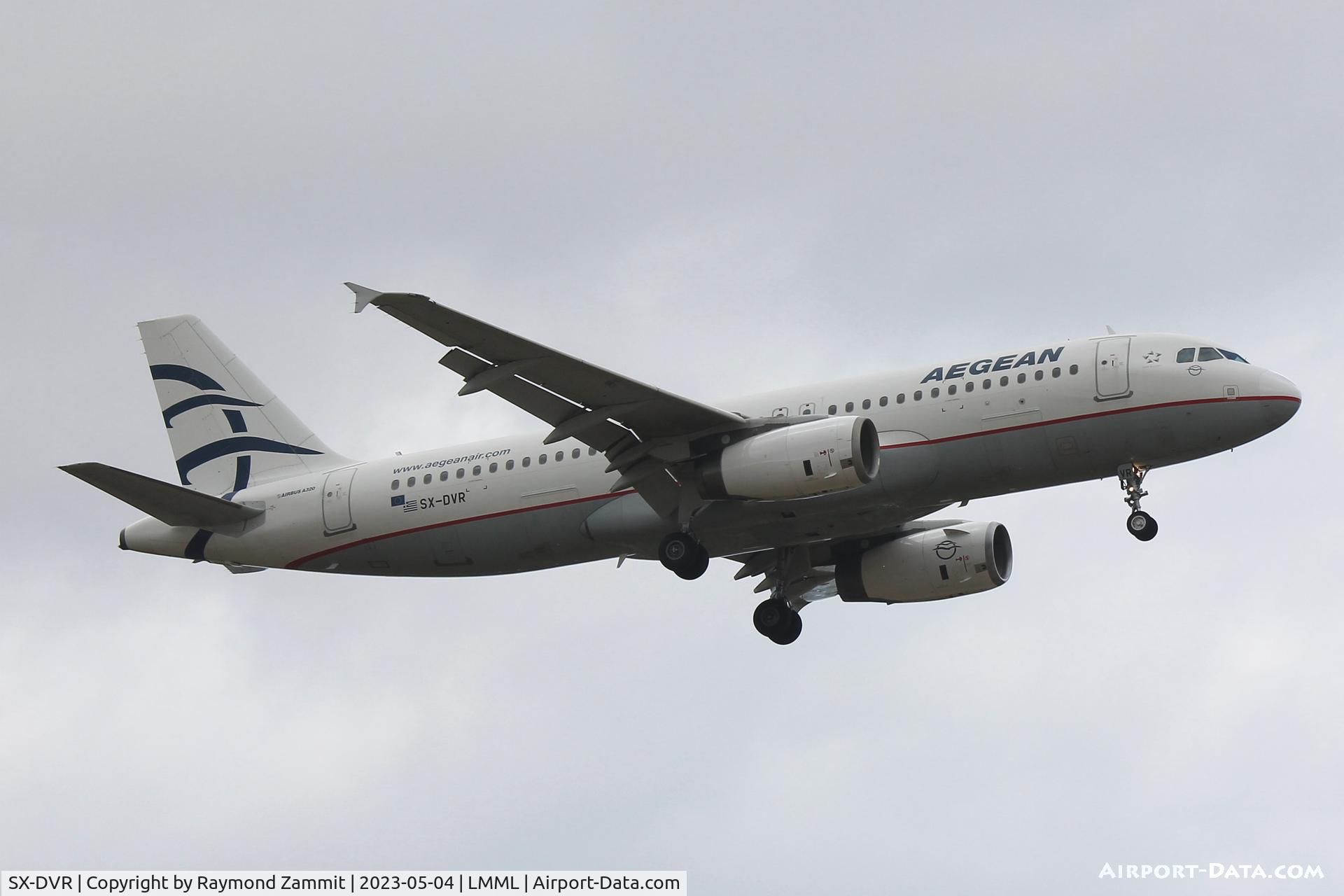 SX-DVR, 2008 Airbus A320-232 C/N 3714, A320 SX-DVR Aegean Airlines