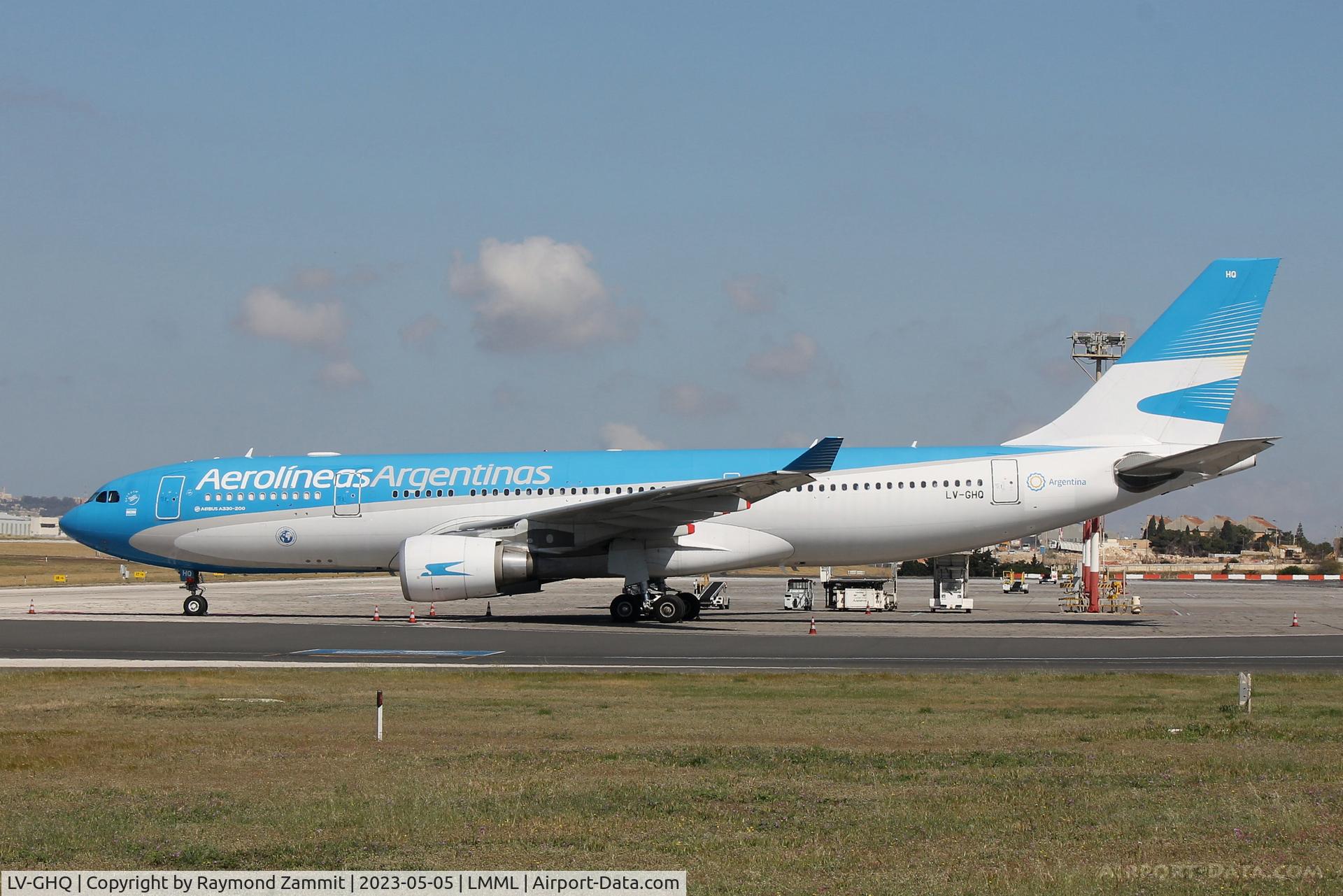 LV-GHQ, 2016 Airbus A330-202 C/N 1737, A330 LV-GHQ Aerolineas Argentinas
