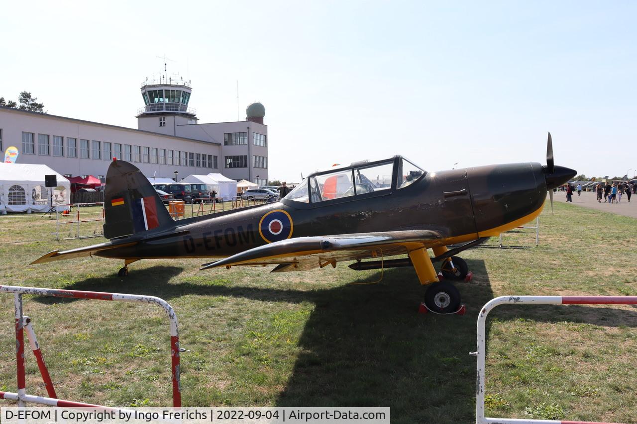 D-EFOM, 1951 De Havilland DHC-1 Chipmunk T.10 C/N C1/0248, DHC-1 Chipmunk D-EFOM at Berlin-Gatow.