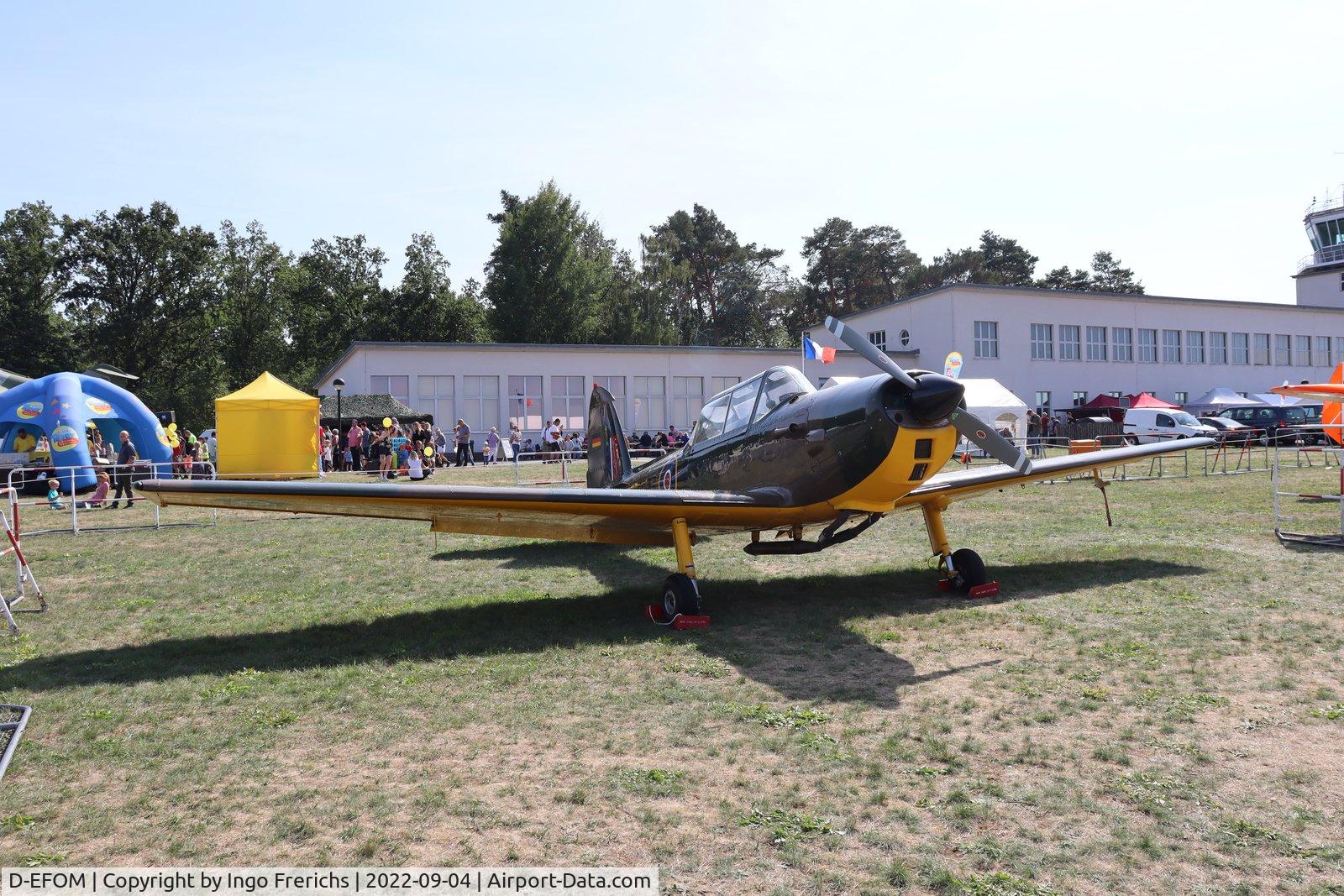 D-EFOM, 1951 De Havilland DHC-1 Chipmunk T.10 C/N C1/0248, DHC-1 Chipmunk D-EFOM at Berlin-Gatow.