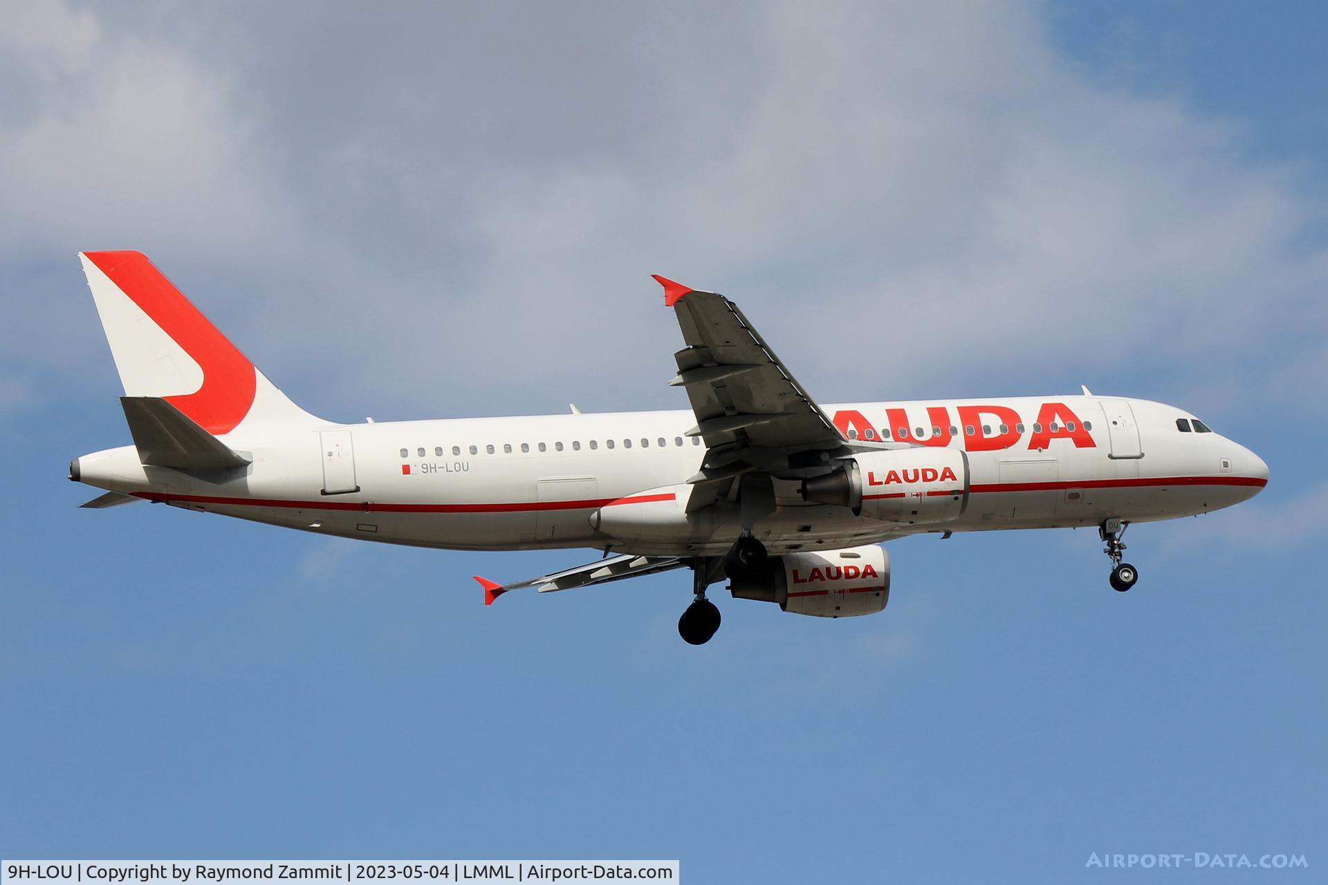9H-LOU, 2007 Airbus A320-214 C/N 3132, A320 9H-LOU Lauda Europe