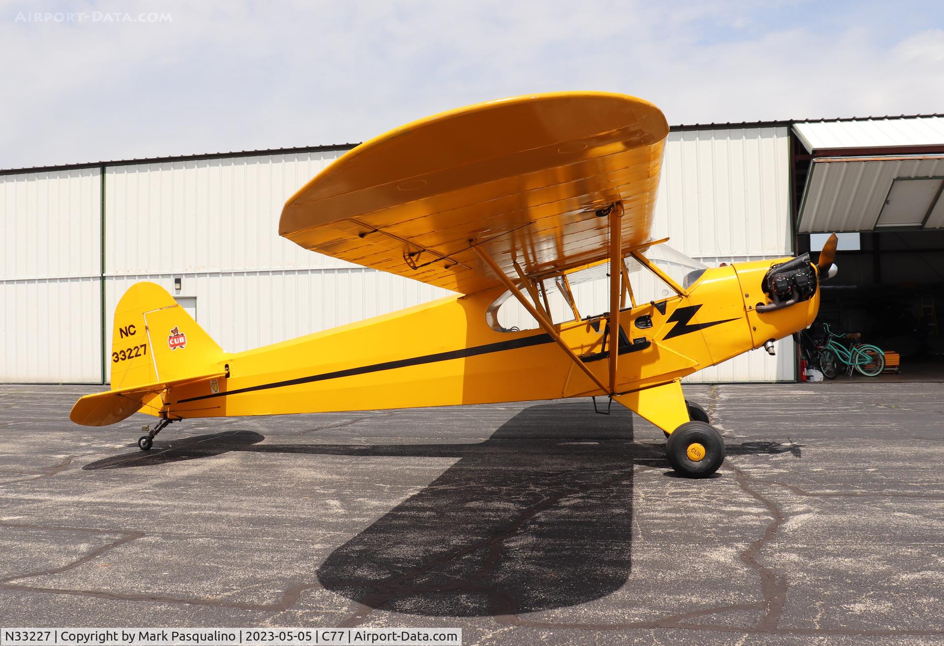 N33227, 1940 Piper J3F-65 C/N 5902, Piper J3F-65