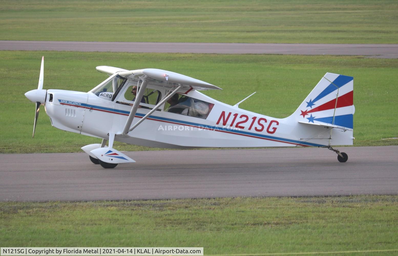 N121SG, 2006 American Champion 8KCAB Super Decathlon C/N 1036-2007, 8KCAB zx