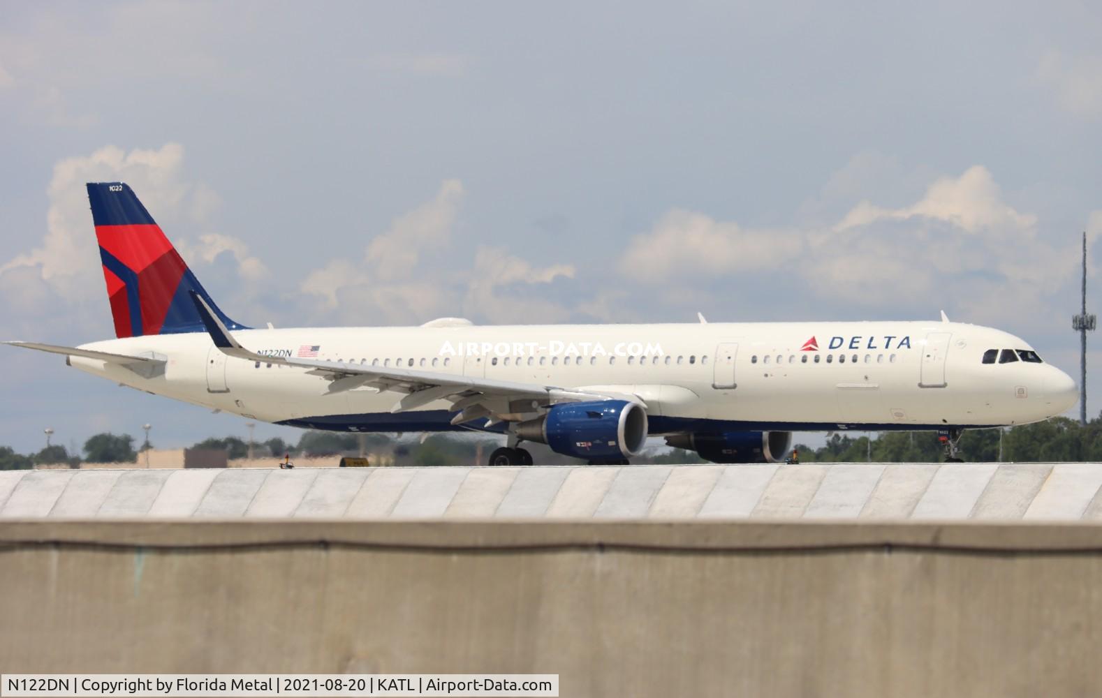 N122DN, 2021 Airbus A321-211 C/N 10183, DAL A321 zx