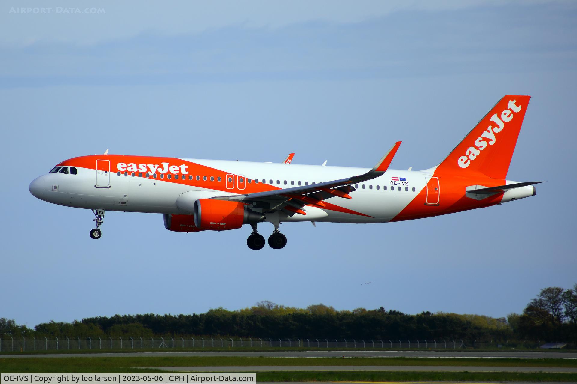 OE-IVS, 2016 Airbus A320-214 C/N 7235, Copenhagen 6.5.2023
