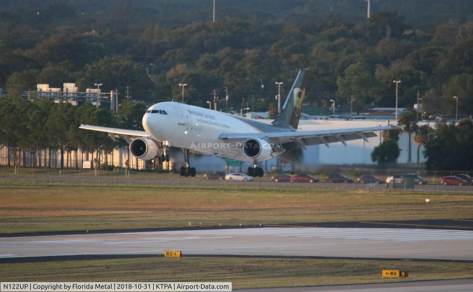 N122UP, 2000 Airbus A300F4-622R C/N 0807, UPS A300 zx
