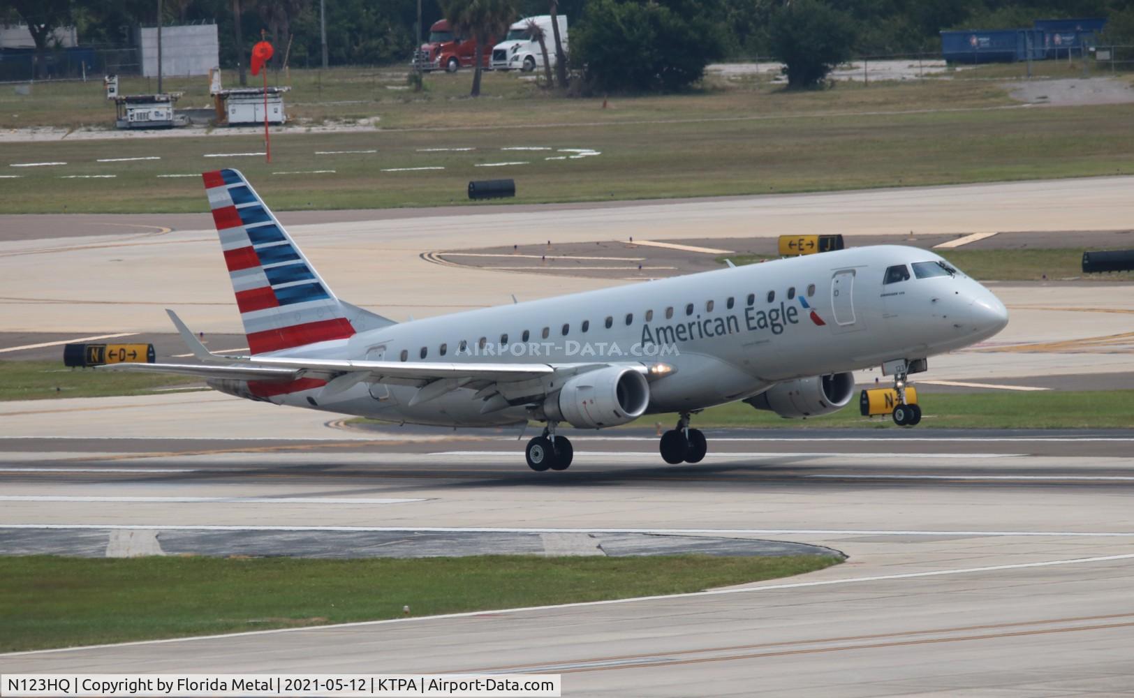 N123HQ, 2007 Embraer 175LR (ERJ-170-200LR) C/N 17000199, Republic/Eagle E175 zx