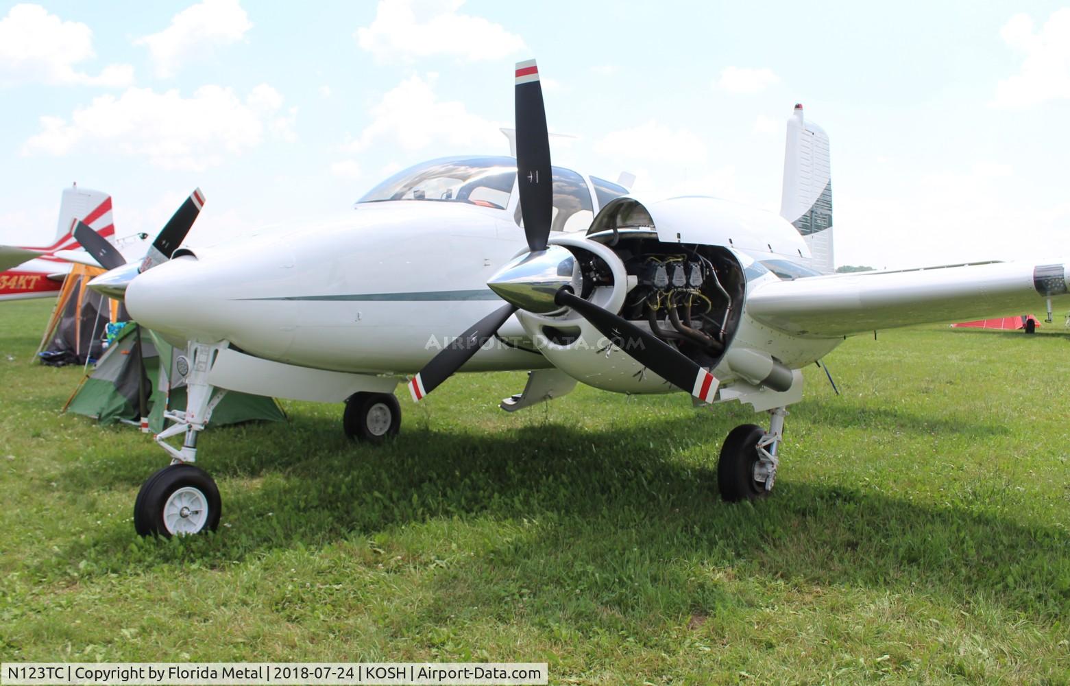 N123TC, 1963 Beech D50E Twin Bonanza C/N DH-339, Beech 50 zx