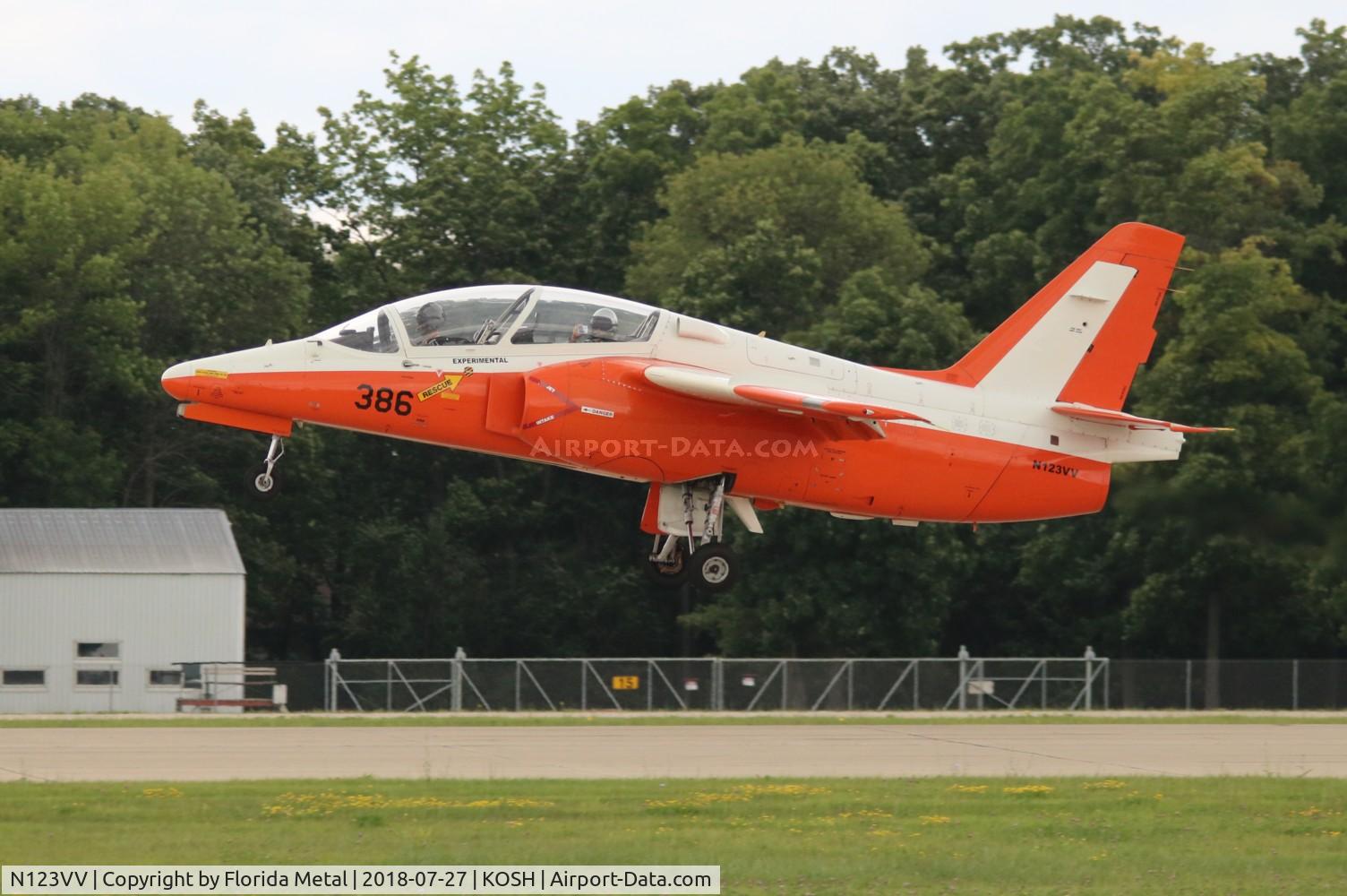 N123VV, SIAI-Marchetti S-211 C/N 010/02-007, S-211 zx