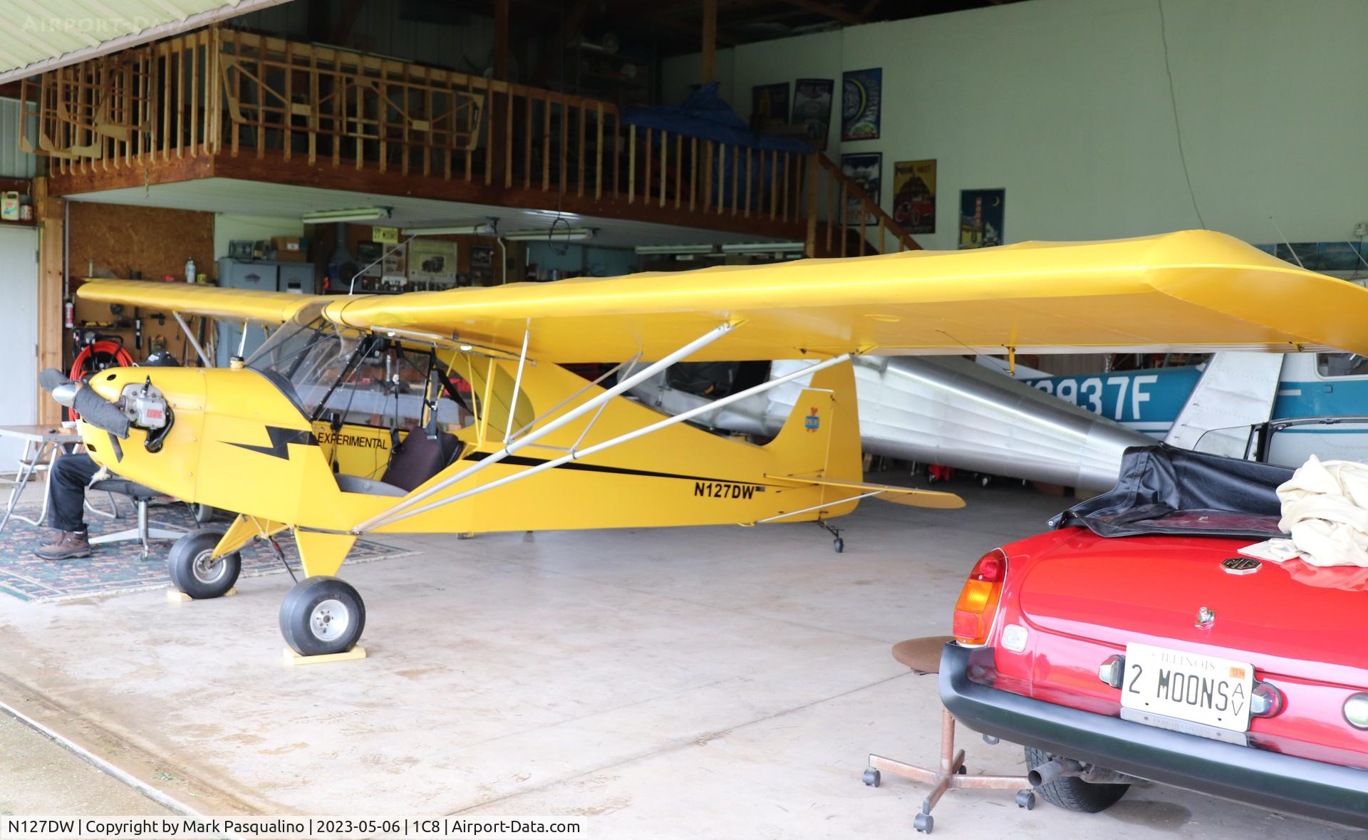 N127DW, 1987 Nostalgair N-3 Pup C/N N85632-1, N-3 Pup