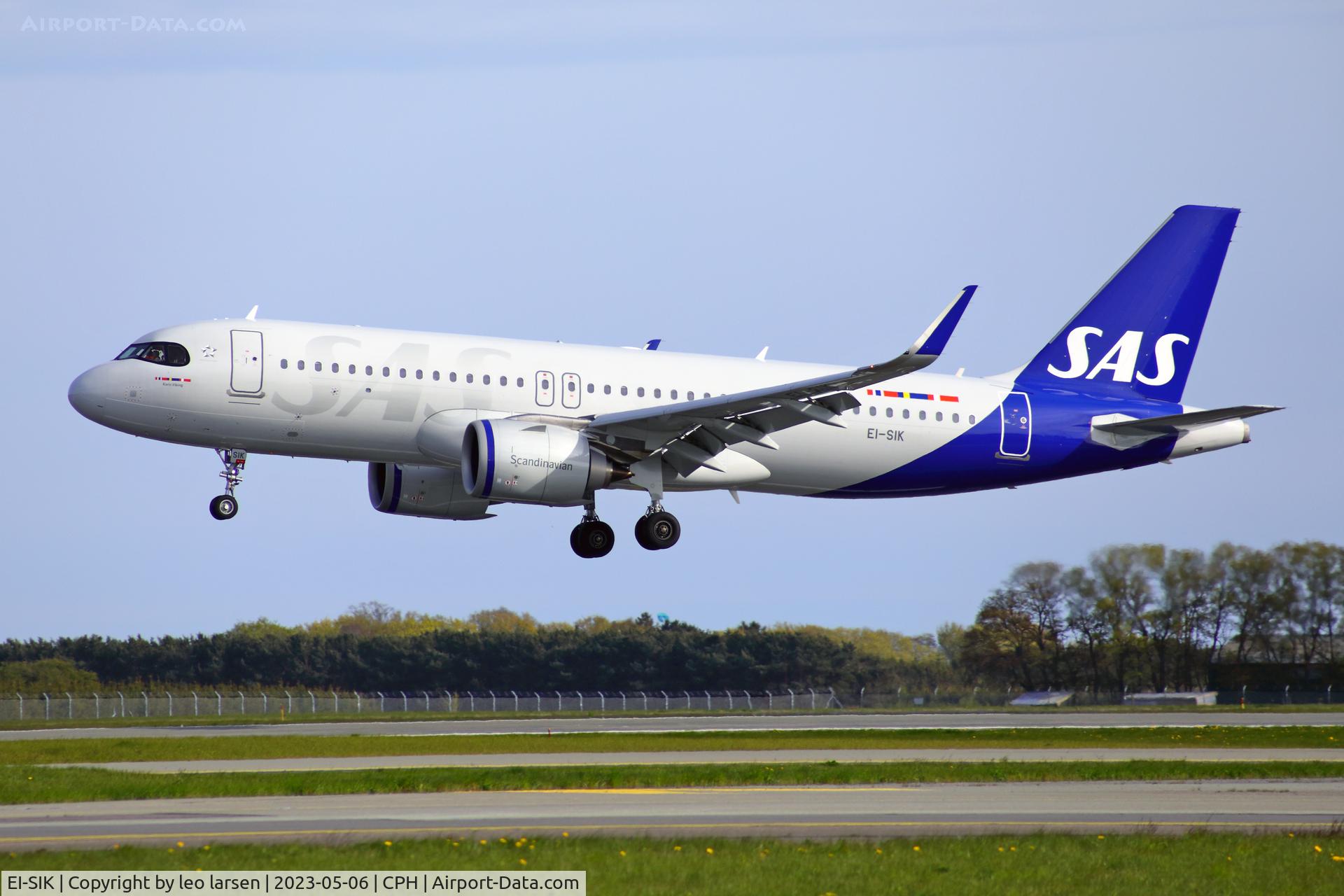 EI-SIK, 2022 Airbus A320-251N C/N 10716, Copenhagen 6.5.2023