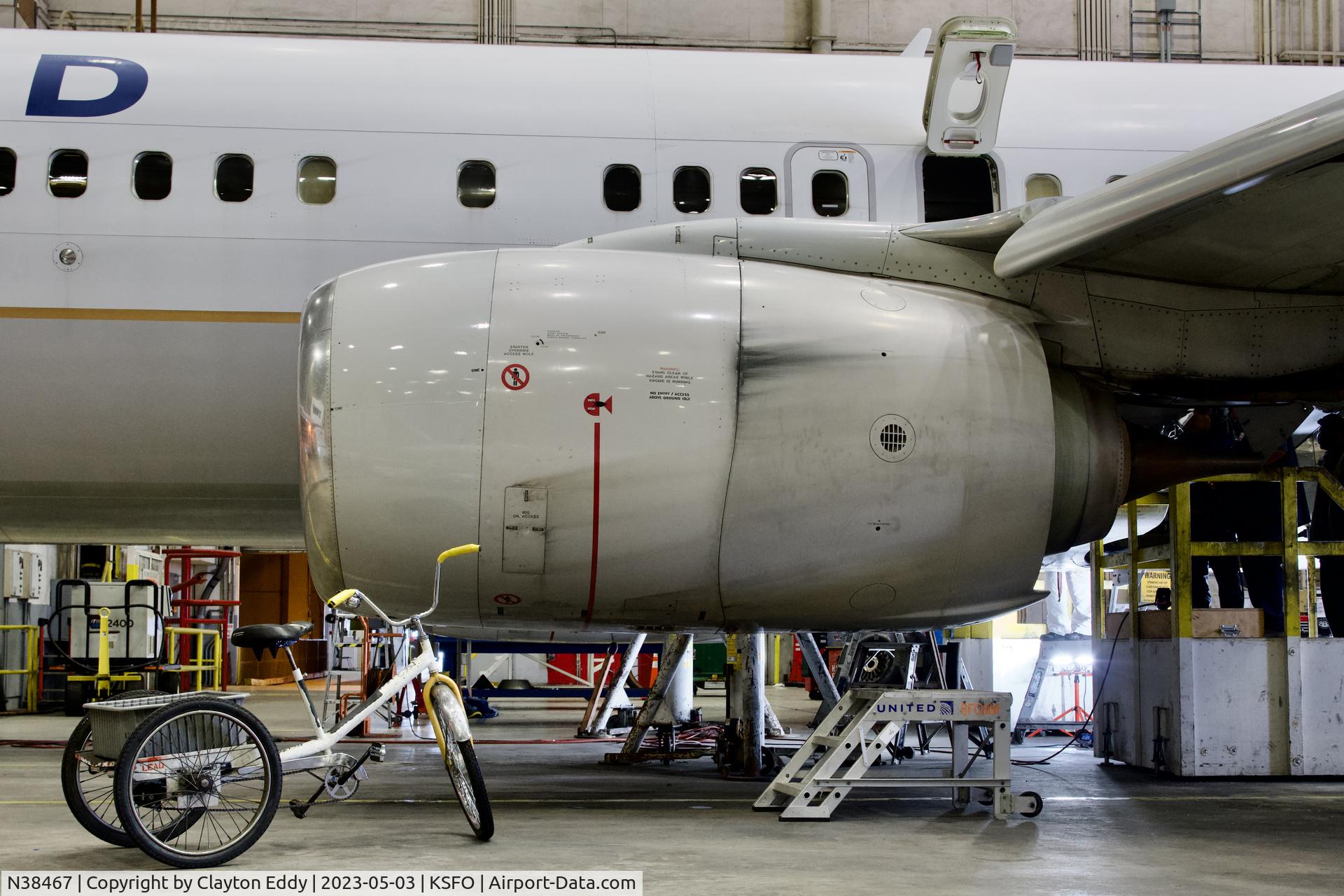N38467, 2013 Boeing 737-924/ER C/N 33537, CFMI CFM56-7B26 SFO 2023.