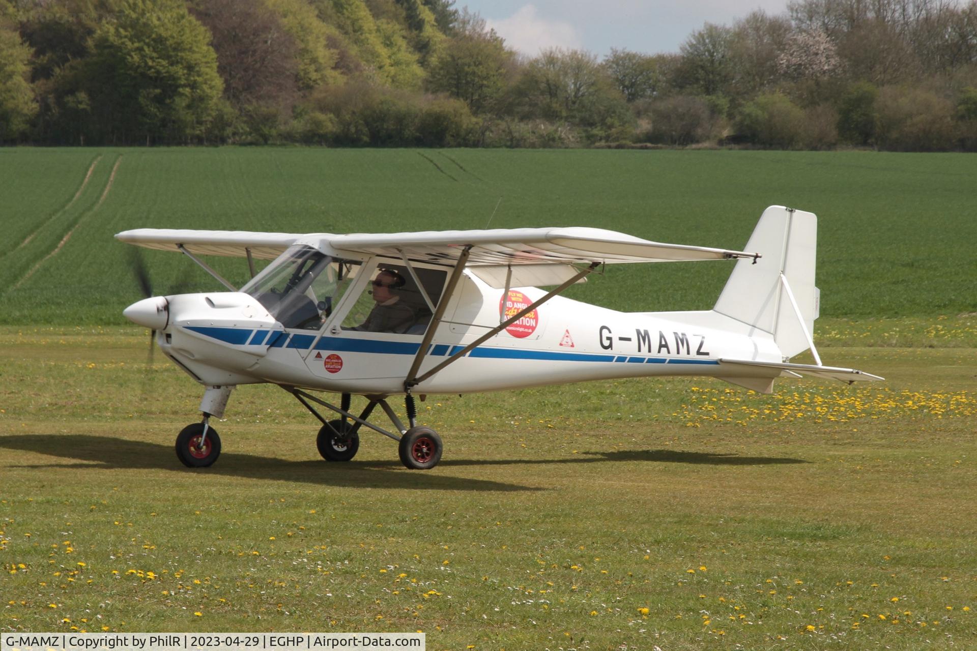 G-MAMZ, 2018 Comco Ikarus C42 FB80 C/N 1806-7543, G-MAMZ 2018 The Light Aircraft Co Ltd Ikarus C42 FB80 Popham