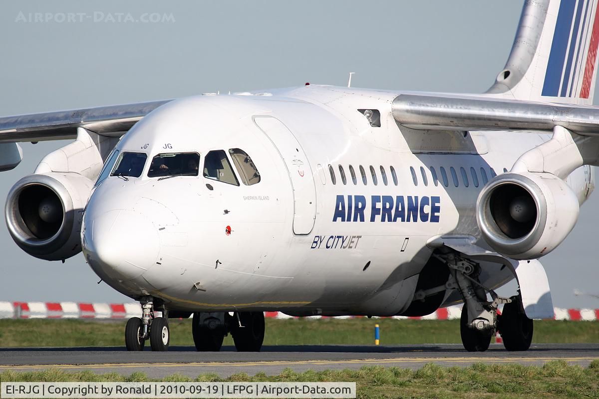 EI-RJG, 1999 British Aerospace Avro 146-RJ85A C/N E2344, at cdg