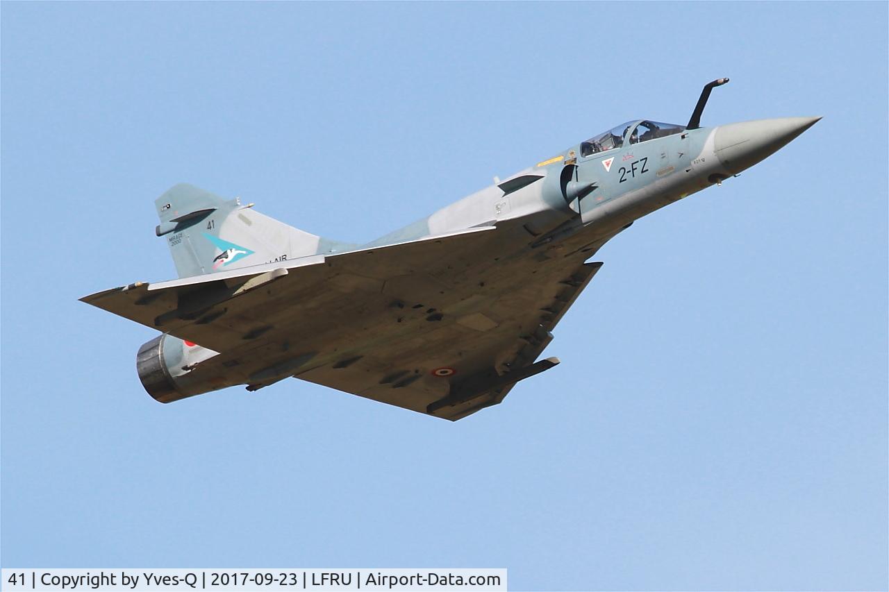 41, Dassault Mirage 2000-5F C/N 41, Dassault Mirage 2000-5F, On display, Morlaix-Ploujean airport (LFRU-MXN) Air show 2017