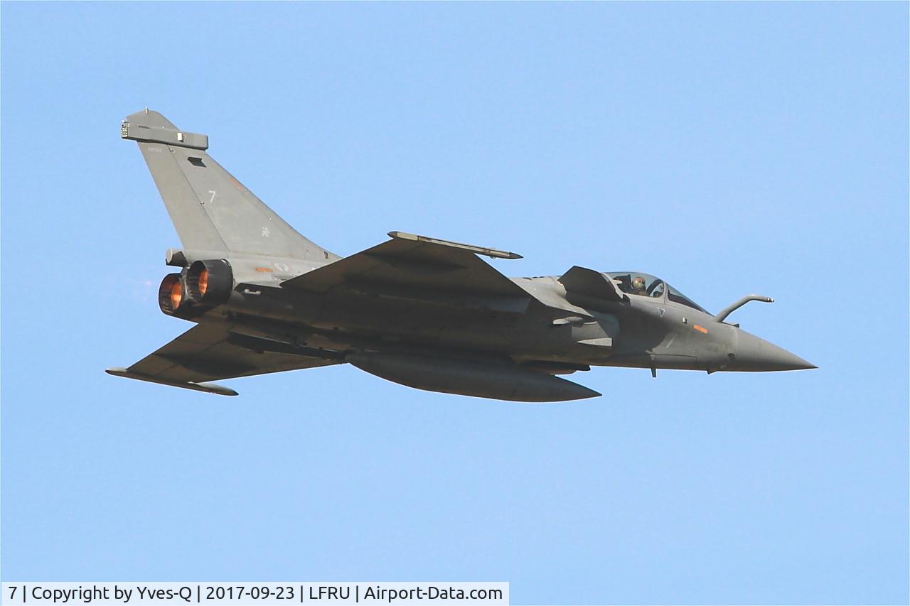 7, Dassault Rafale M C/N 7, Dassault Rafale M, On display, Morlaix-Ploujean airport (LFRU-MXN) Air show 2017