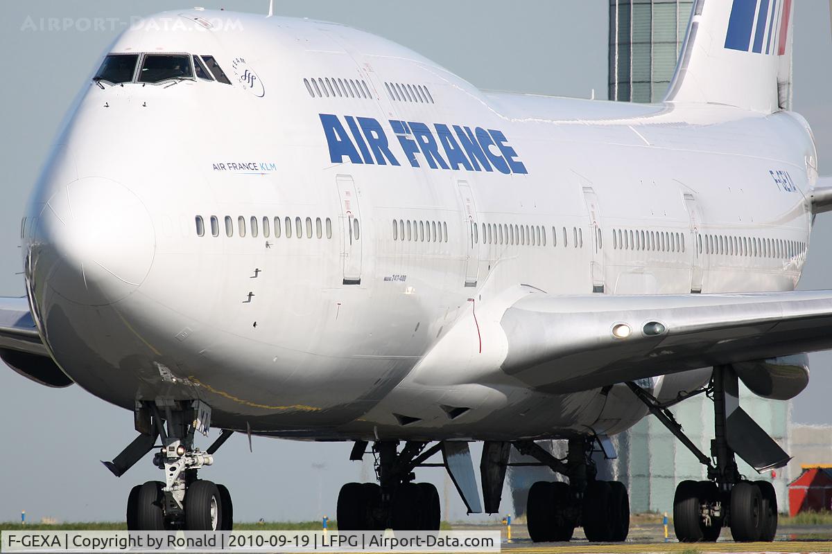 F-GEXA, 1989 Boeing 747-4B3 C/N 24154, at cdg