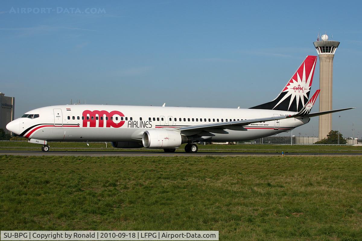 SU-BPG, 2006 Boeing 737-86N C/N 32669, at cdg