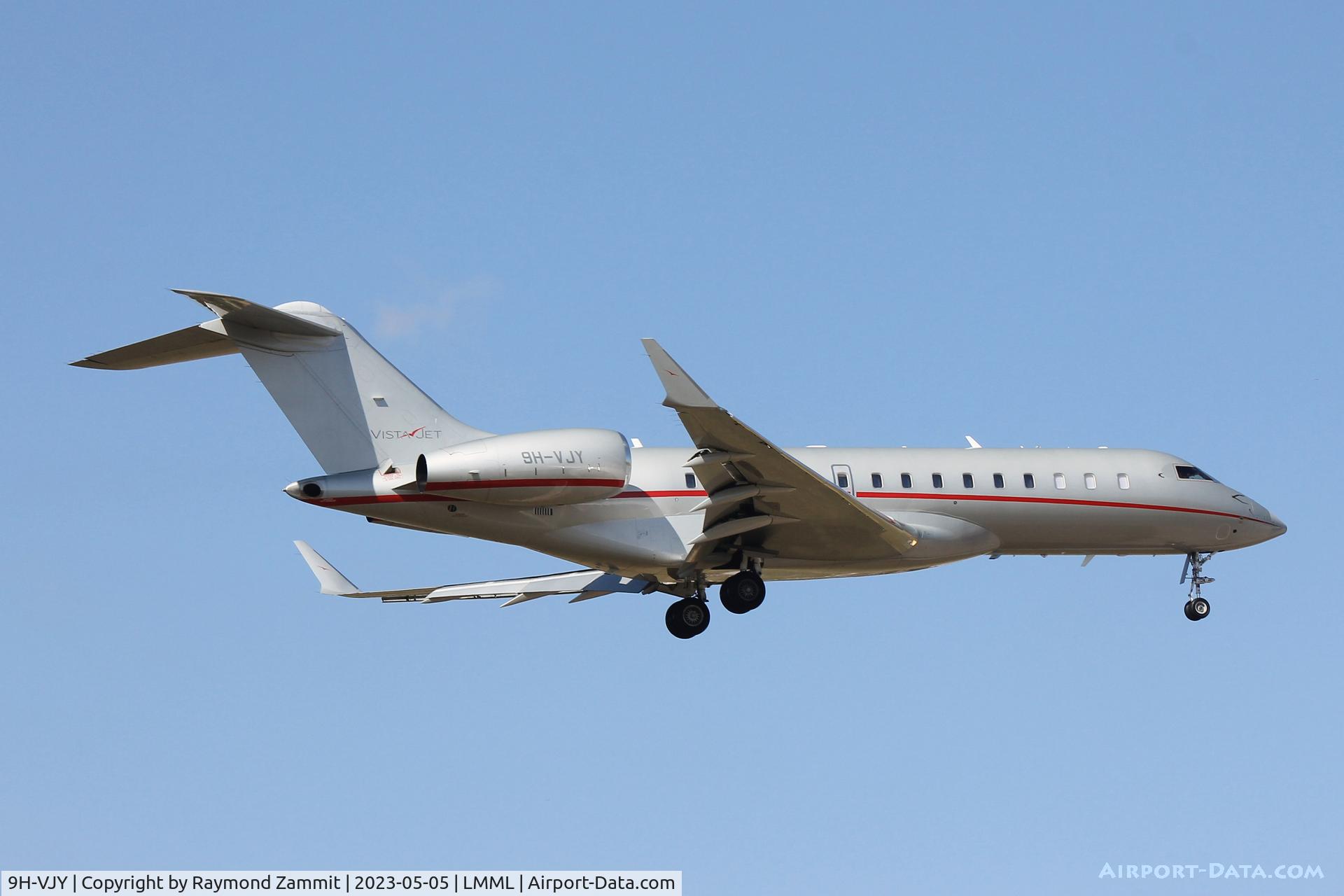 9H-VJY, 2014 Bombardier BD-700-A10 Global 6000 C/N 9667, Bombardier BD-700 Global 600 9H-VJY Vistajet