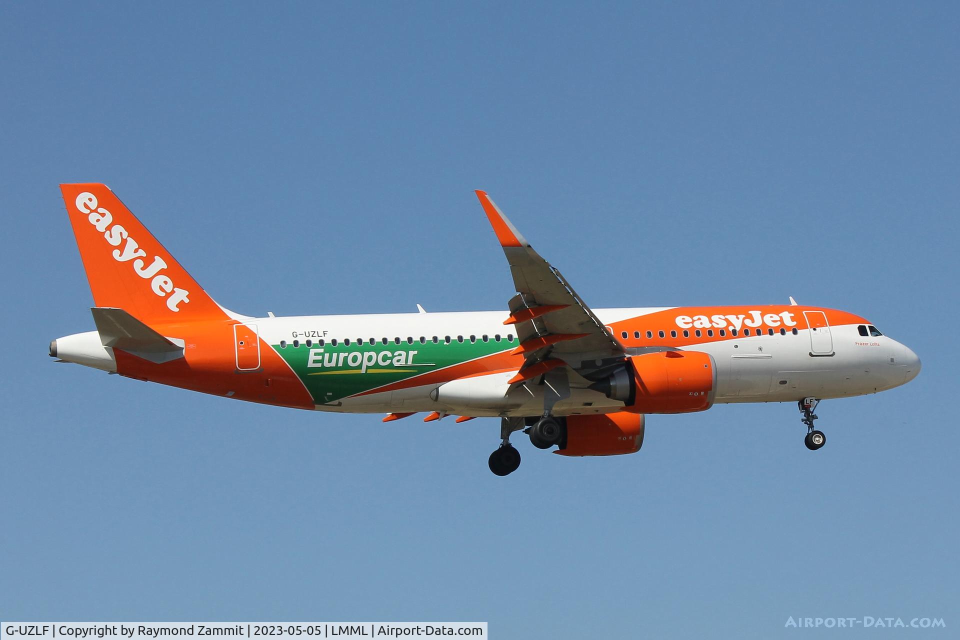 G-UZLF, 2019 Airbus A320-251N C/N 9103, A320Neo G-UZLF Easyjet