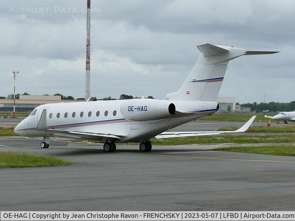 OE-HAG, 2002 Israel Aircraft Industries Gulfstream 200 C/N 065, LDX280 to Farborough