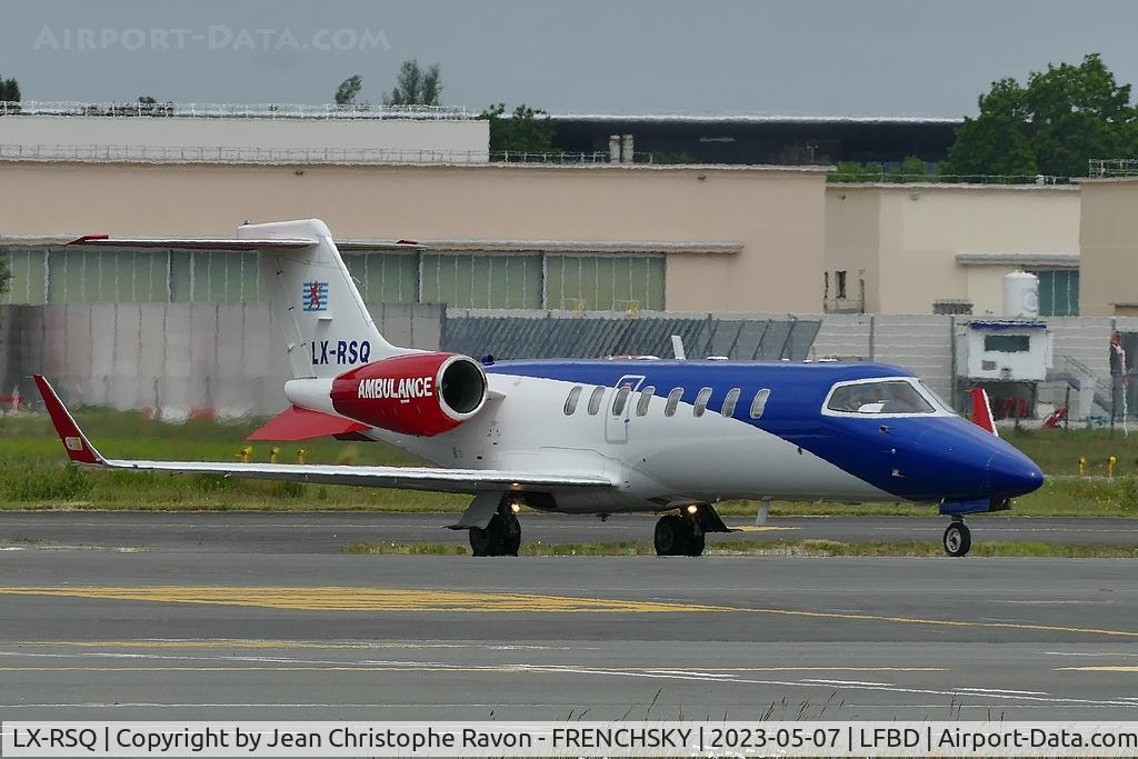 LX-RSQ, 2009 Learjet 45 C/N 398, LRQ236F from Faro