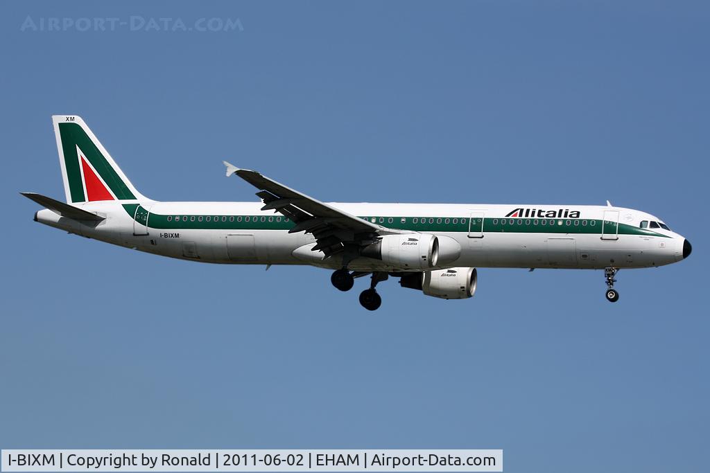 I-BIXM, 1996 Airbus A321-112 C/N 514, at spl